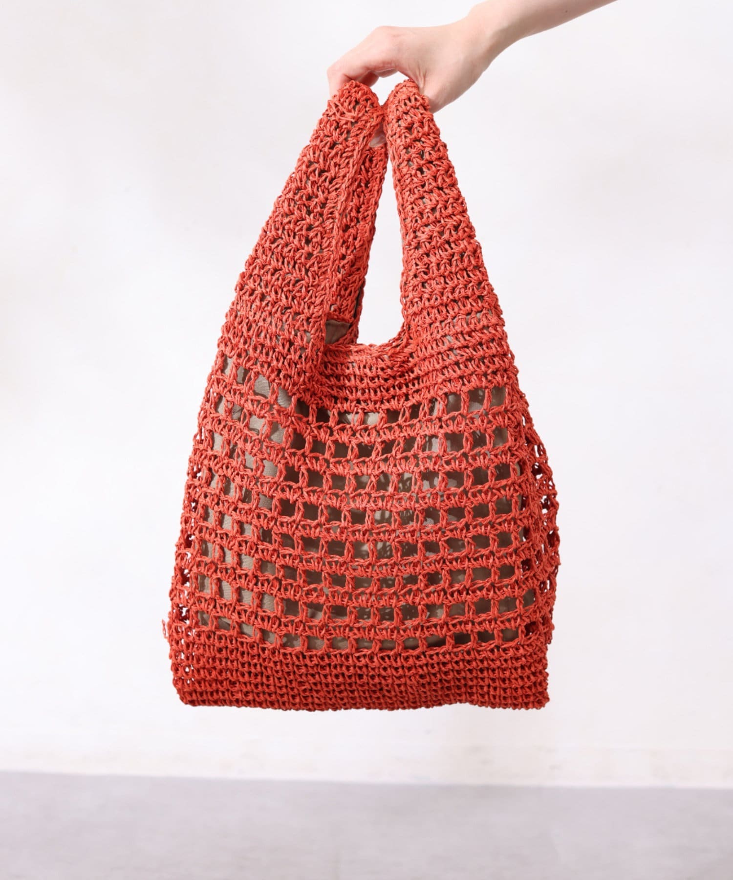 Chez toi(シェトワ) 2WAYハンドルマルシェBAG