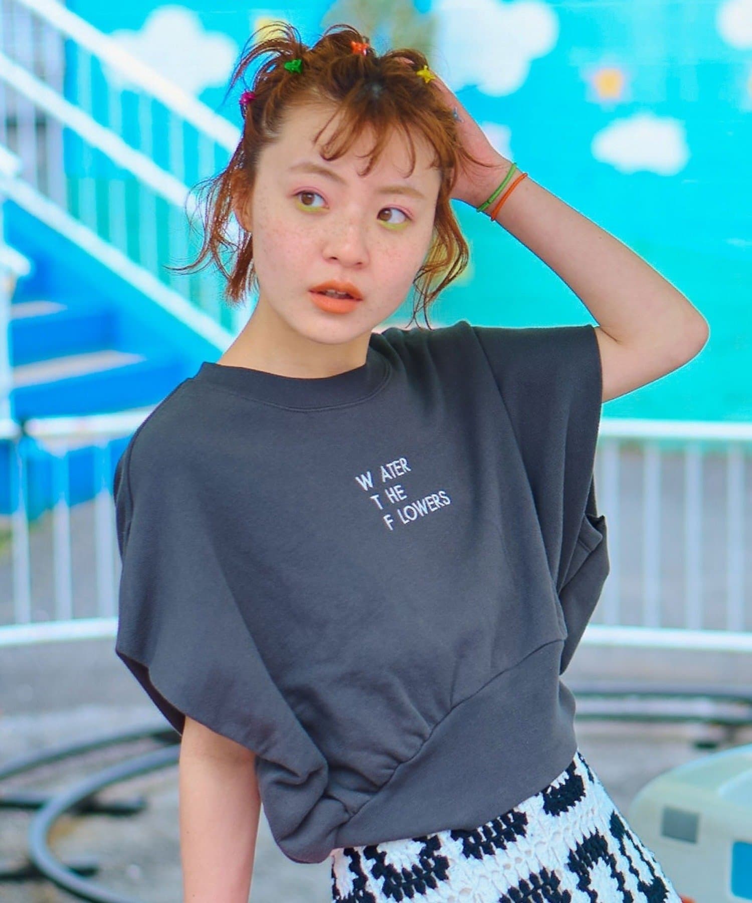 Kastane】レディース トップス Tシャツ カットソー ショート 綿 F