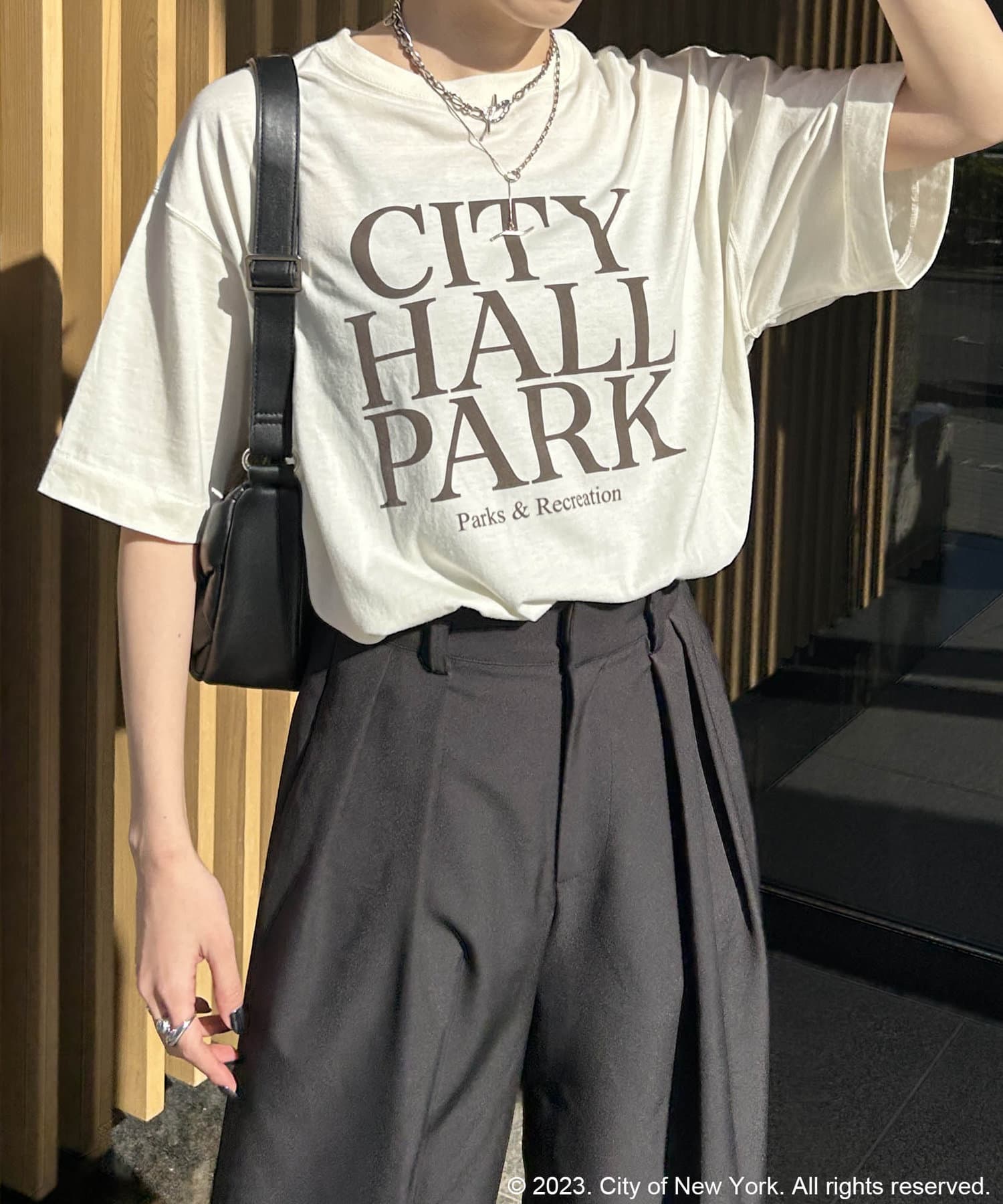 CAPRICIEUX LE'MAGE(カプリシュレマージュ) 〈GOOD ROCK SPEED〉NYC PARK Ｔシャツ
