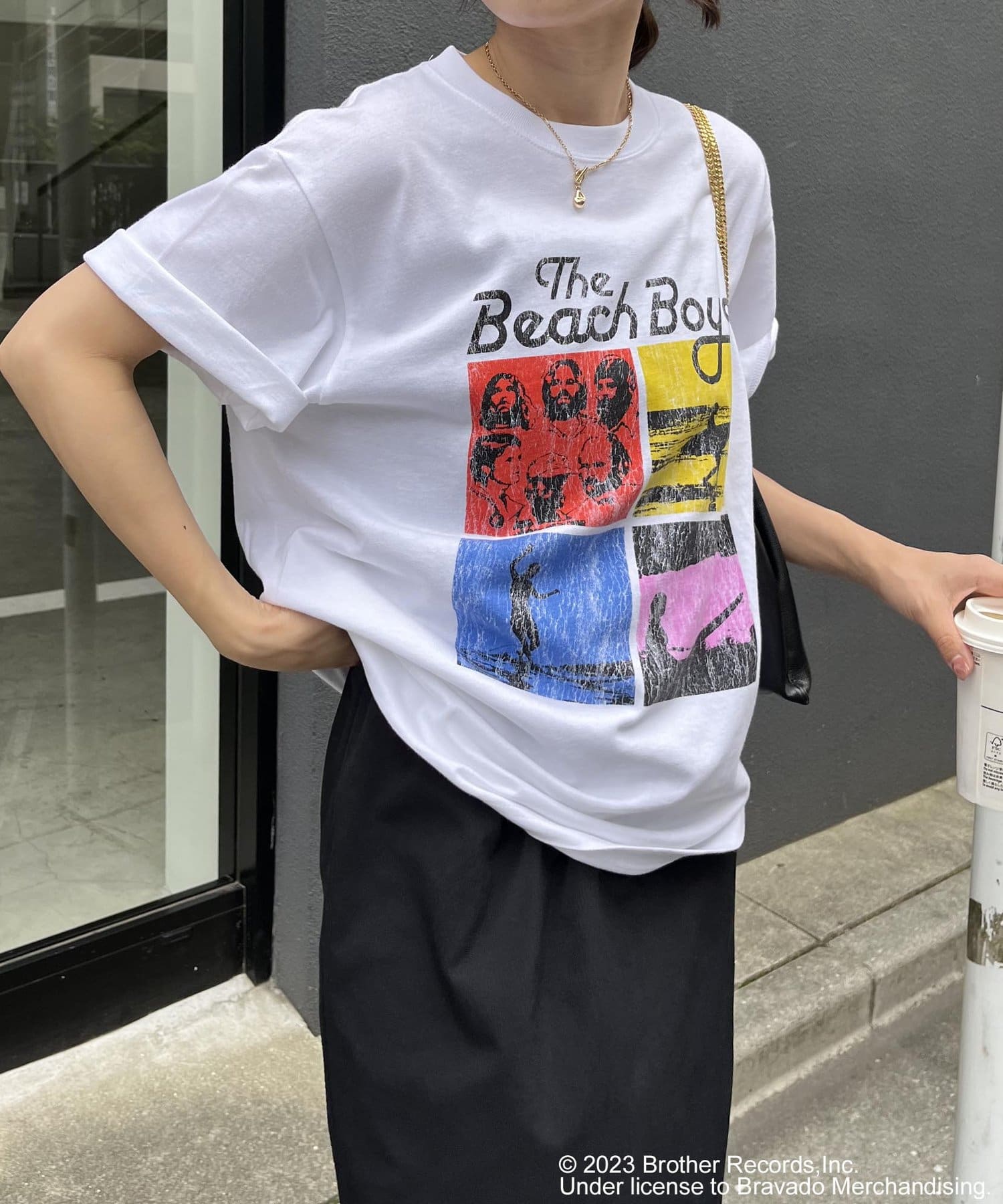 CAPRICIEUX LE'MAGE(カプリシュレマージュ) 〈GOOD ROCK SPEED〉BeachBoys Tシャツ