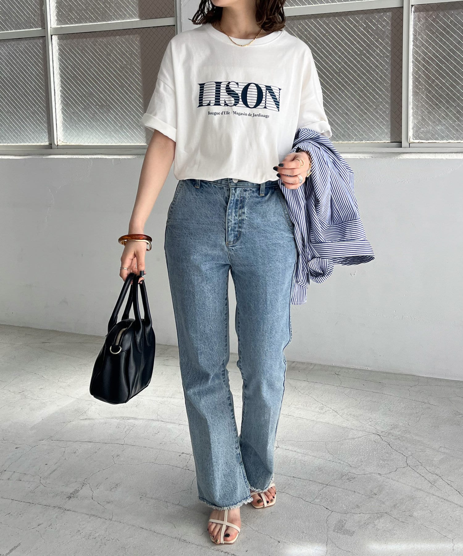 ユニセックス】LISONプリントビッグTシャツ | Discoat(ディスコート