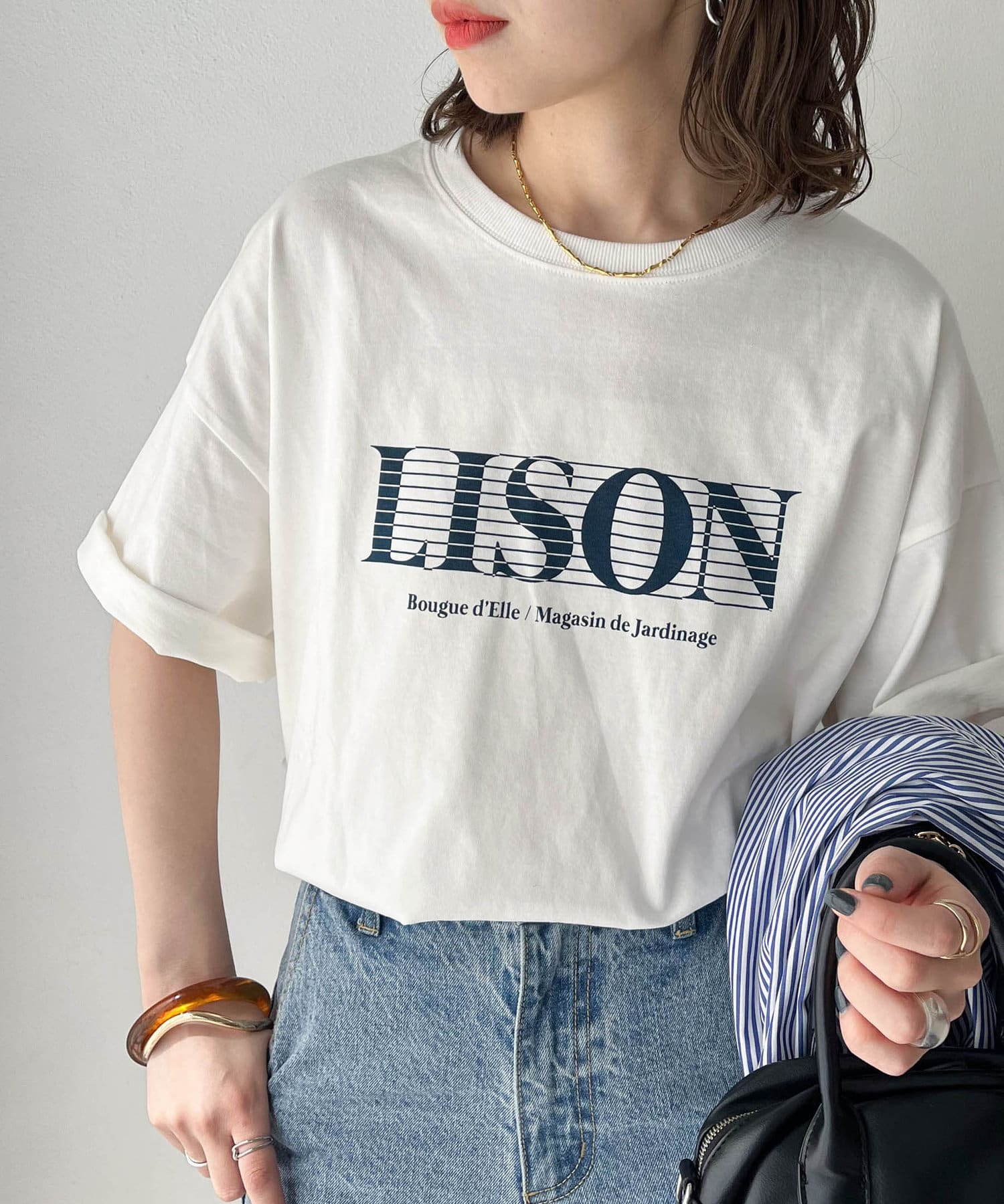 ユニセックス】LISONプリントビッグTシャツ | Discoat(ディスコート