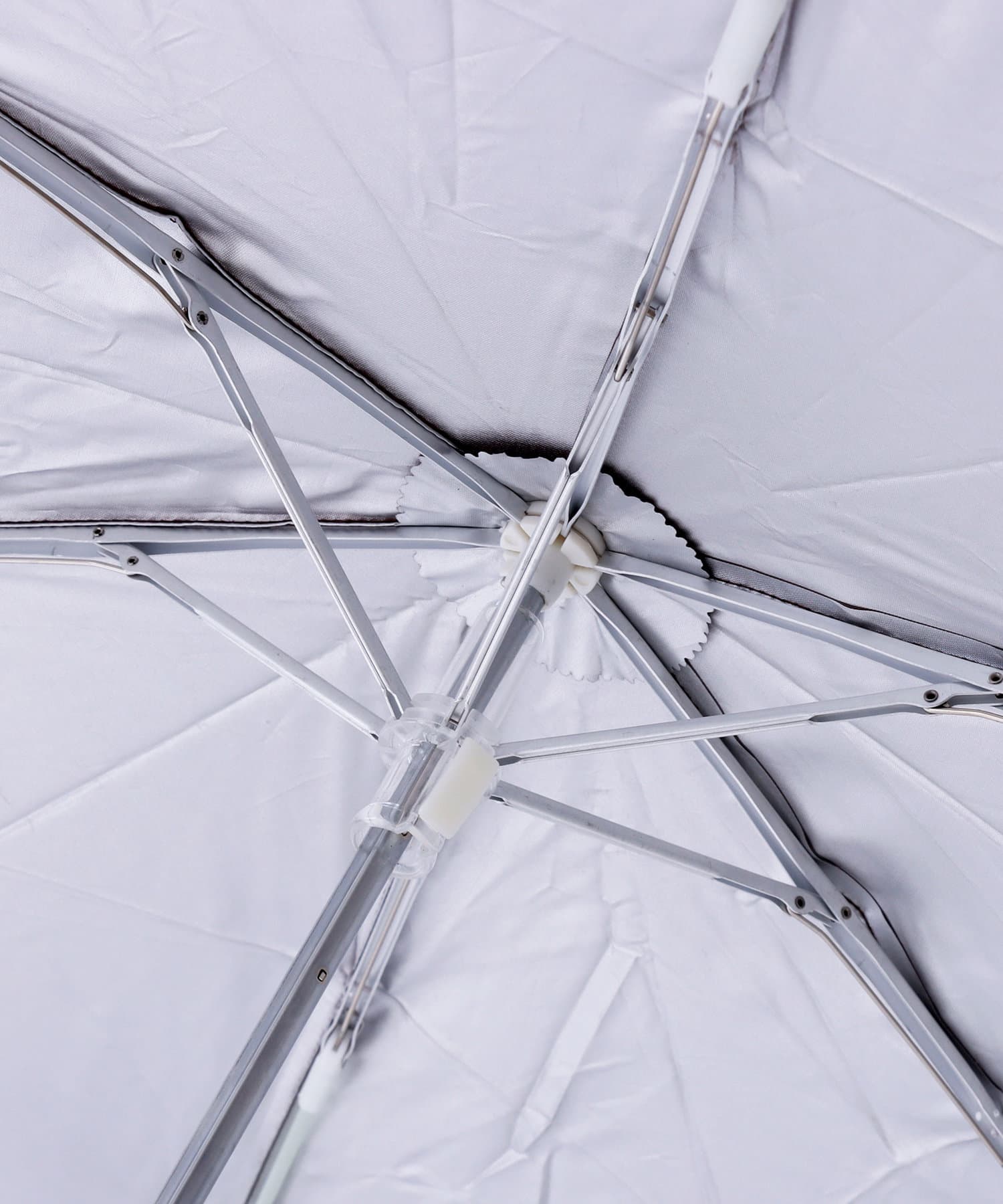 3COINS(スリーコインズ) 晴雨兼用折傘カラビナ持ち手