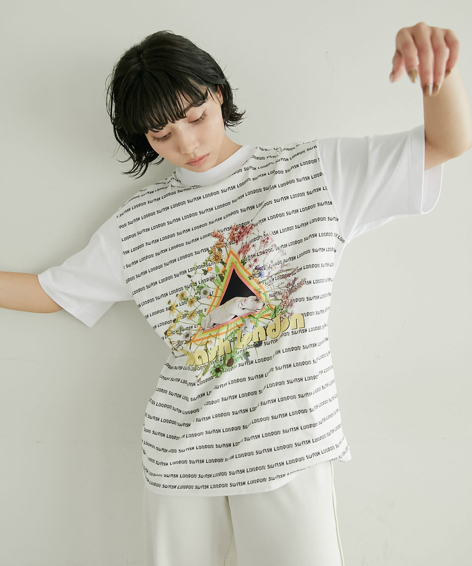 SWASH×ear(スウォッシュ)】 Tシャツ | ear PAPILLONNER(イア パピヨネ