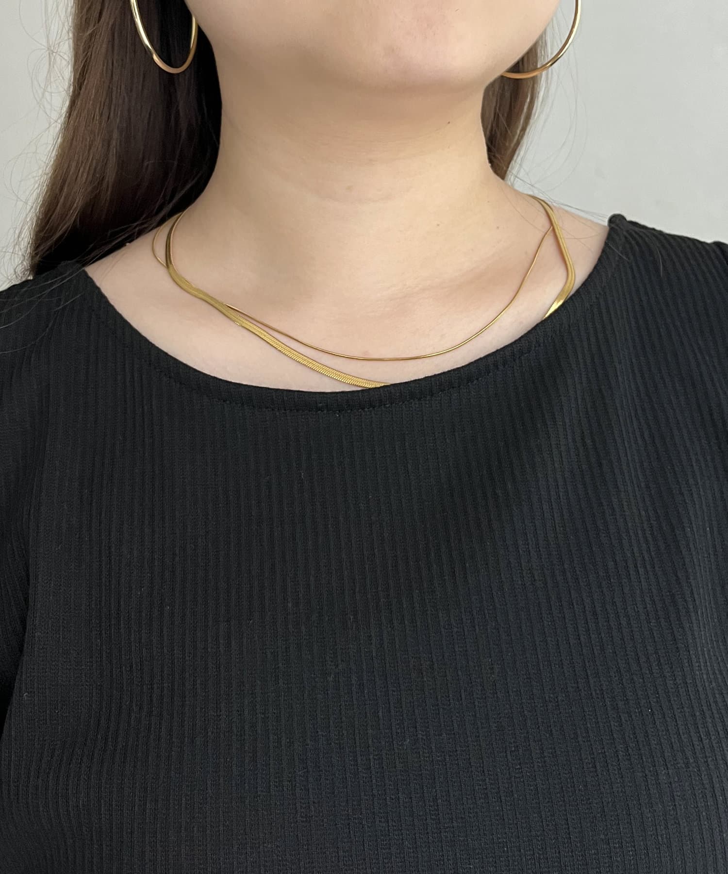 prose verse(プロズヴェール) バックリボンパワショルリブトップス