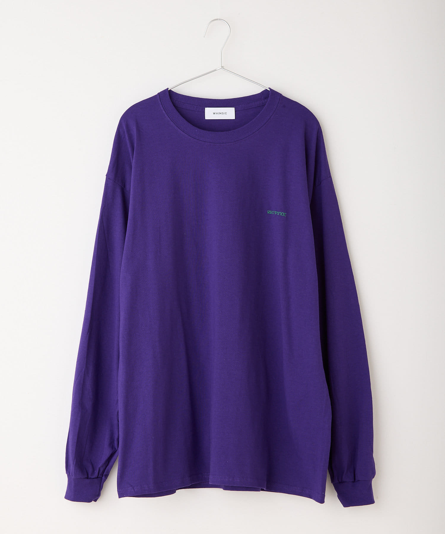 OUTLET(アウトレット) 【Kastane】EMBROIDERY LOGO LONG SLEEVE TEE