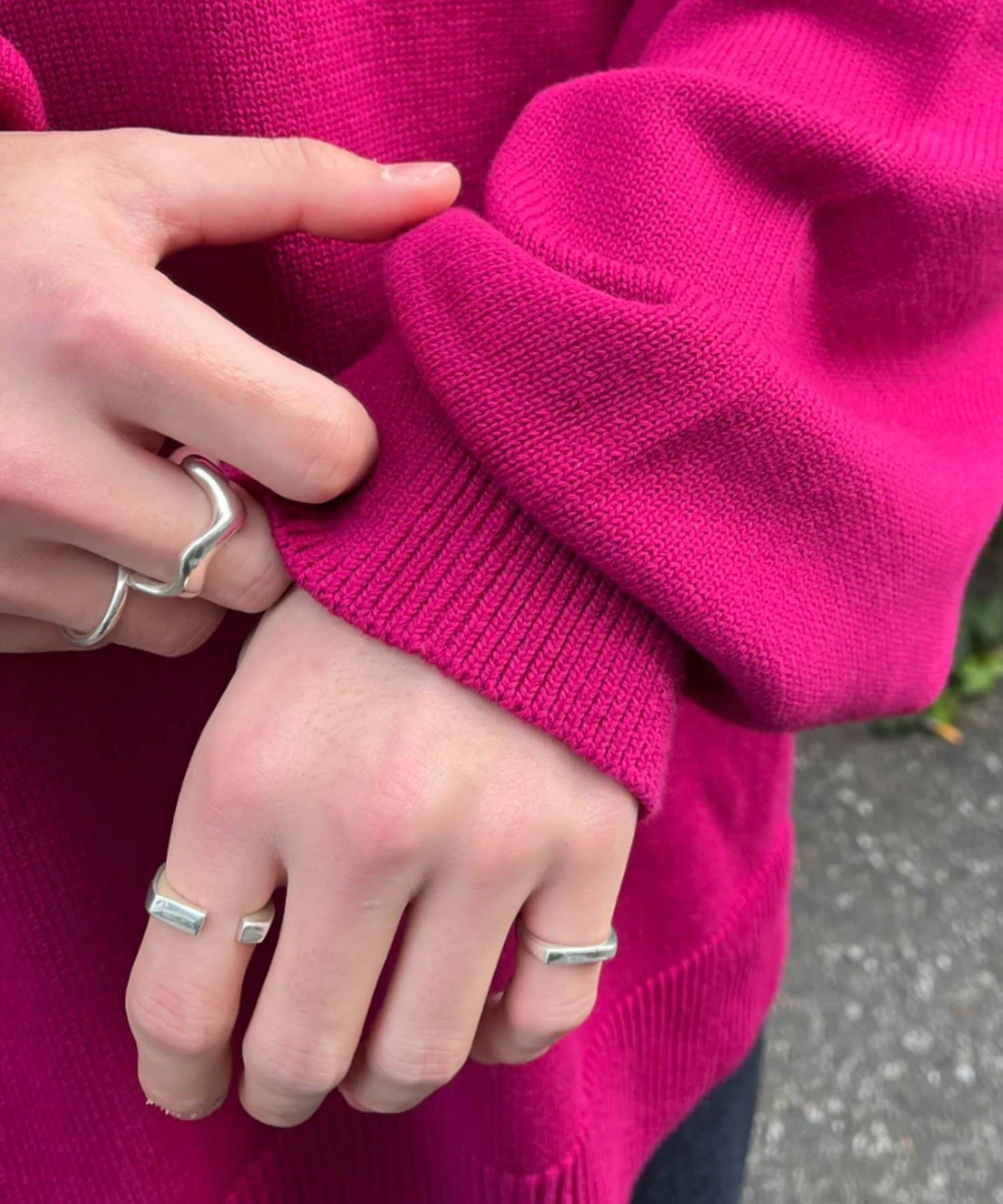 OUTLET(アウトレット) 【Ciaopanic】ハイゲージVネックニットプルオーバー