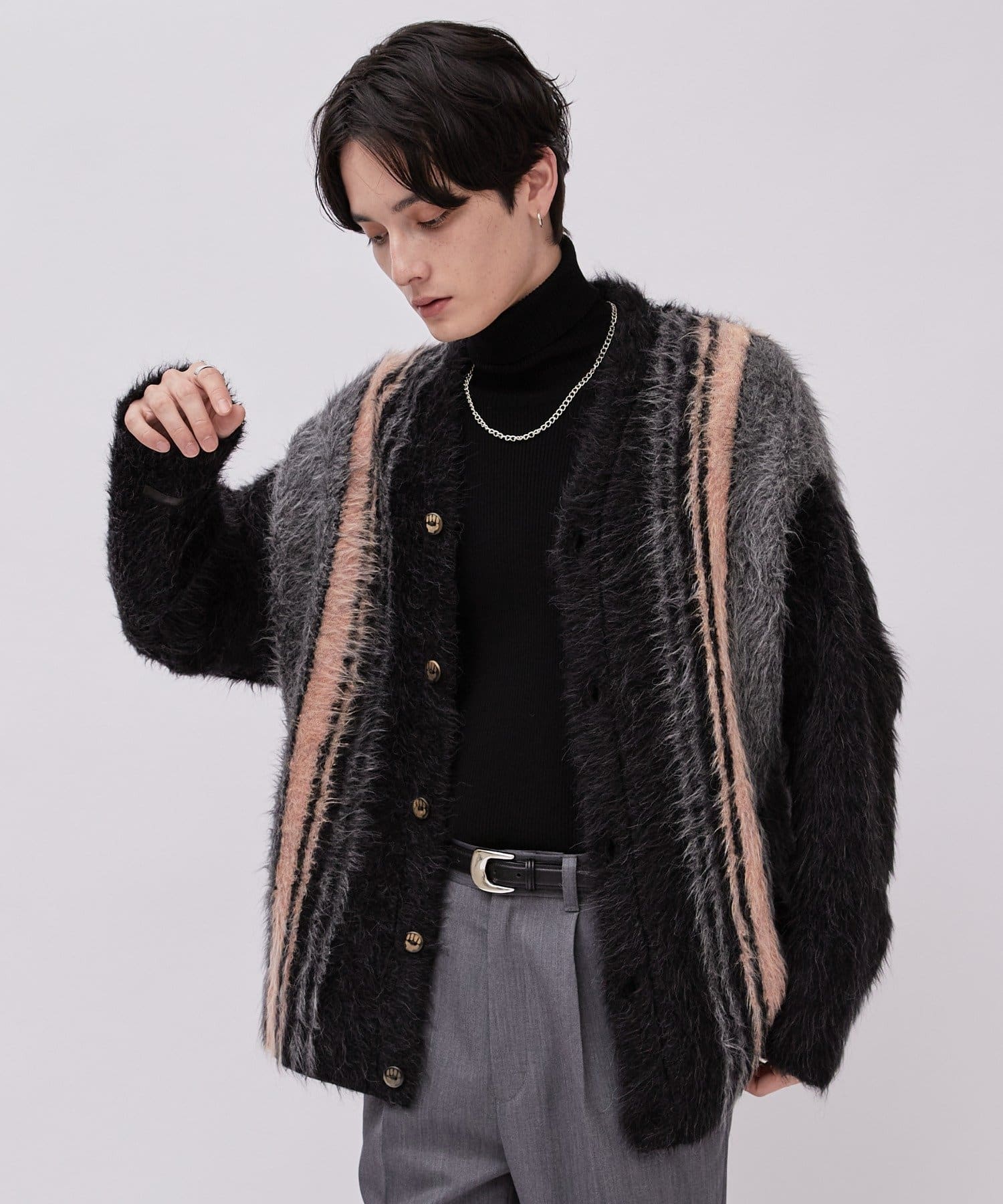 52800円THE INOUE BROTHERS SURI CARDIGAN