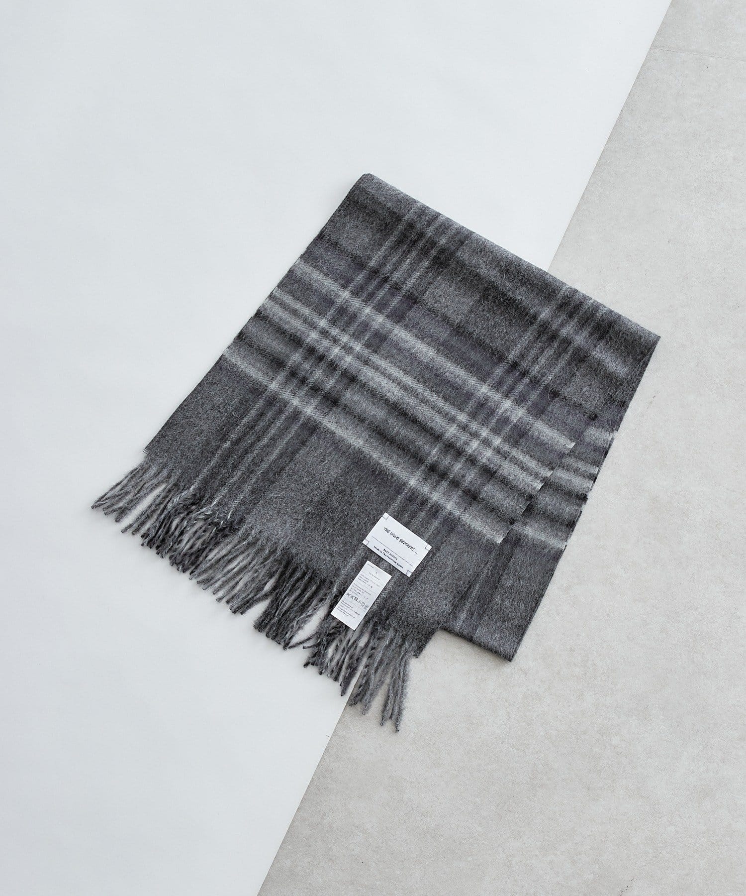 Lui's(ルイス) 【THE INOUE BROTHERS】Brushed Scarf Check