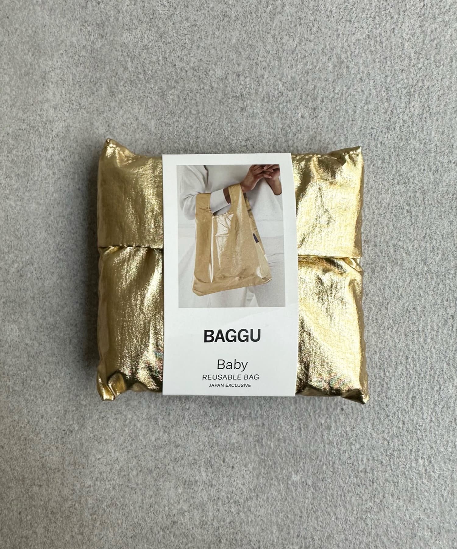 DOUDOU(ドゥドゥ) 【BAGGU/バグゥ】BABY BAGGU メタリック 23SS