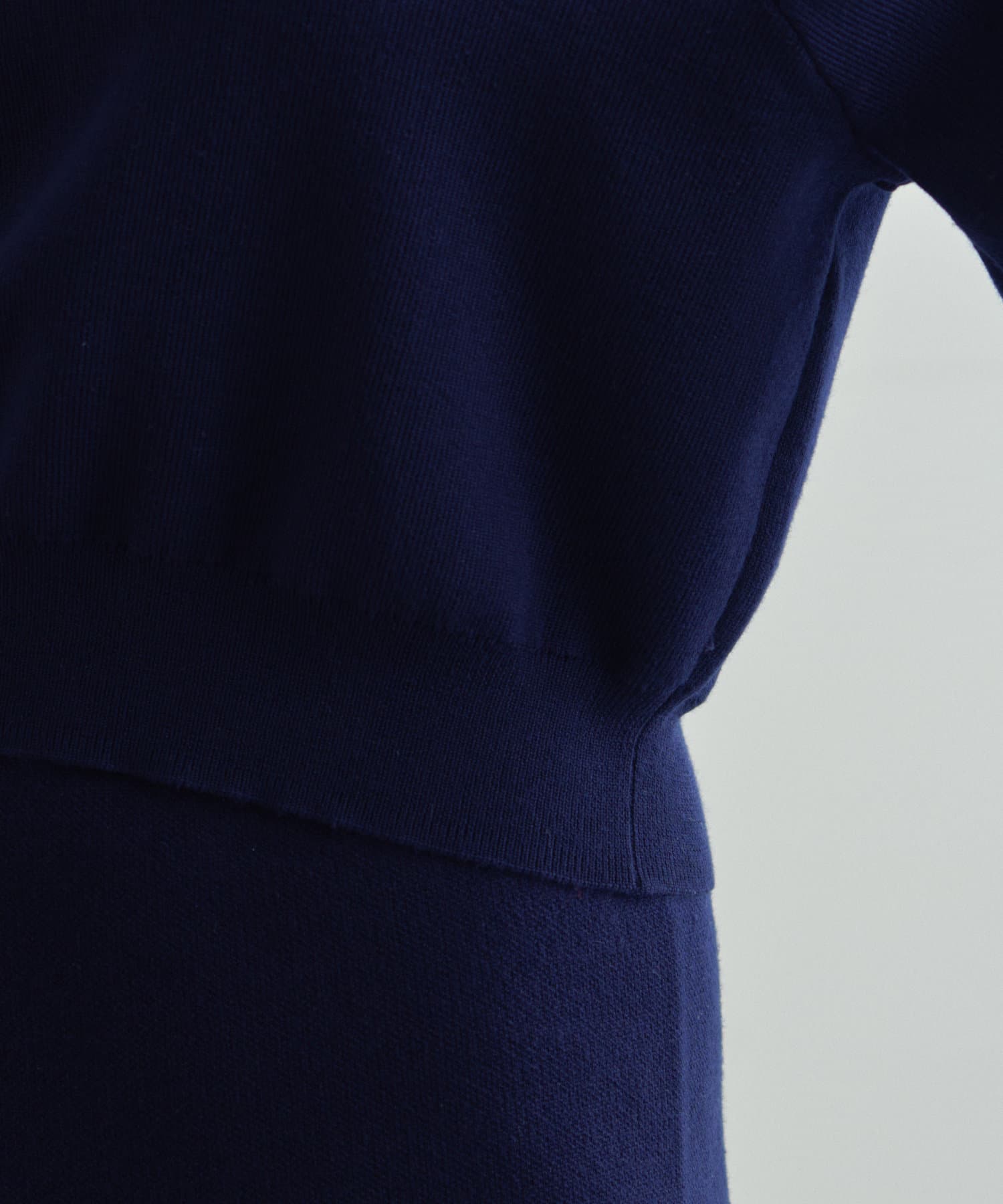 OUTLET(アウトレット) 【mystic】肩だしショートニット