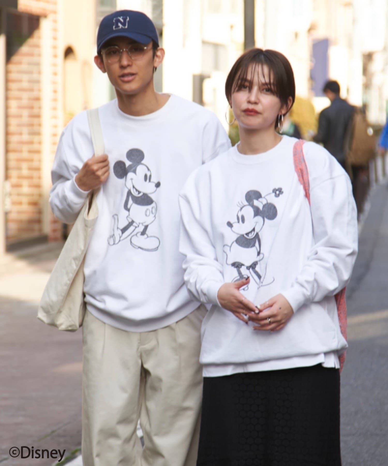 Ciaopanic】ミッキー＆ミニー/別注刺繍オーバースウェット | OUTLET 