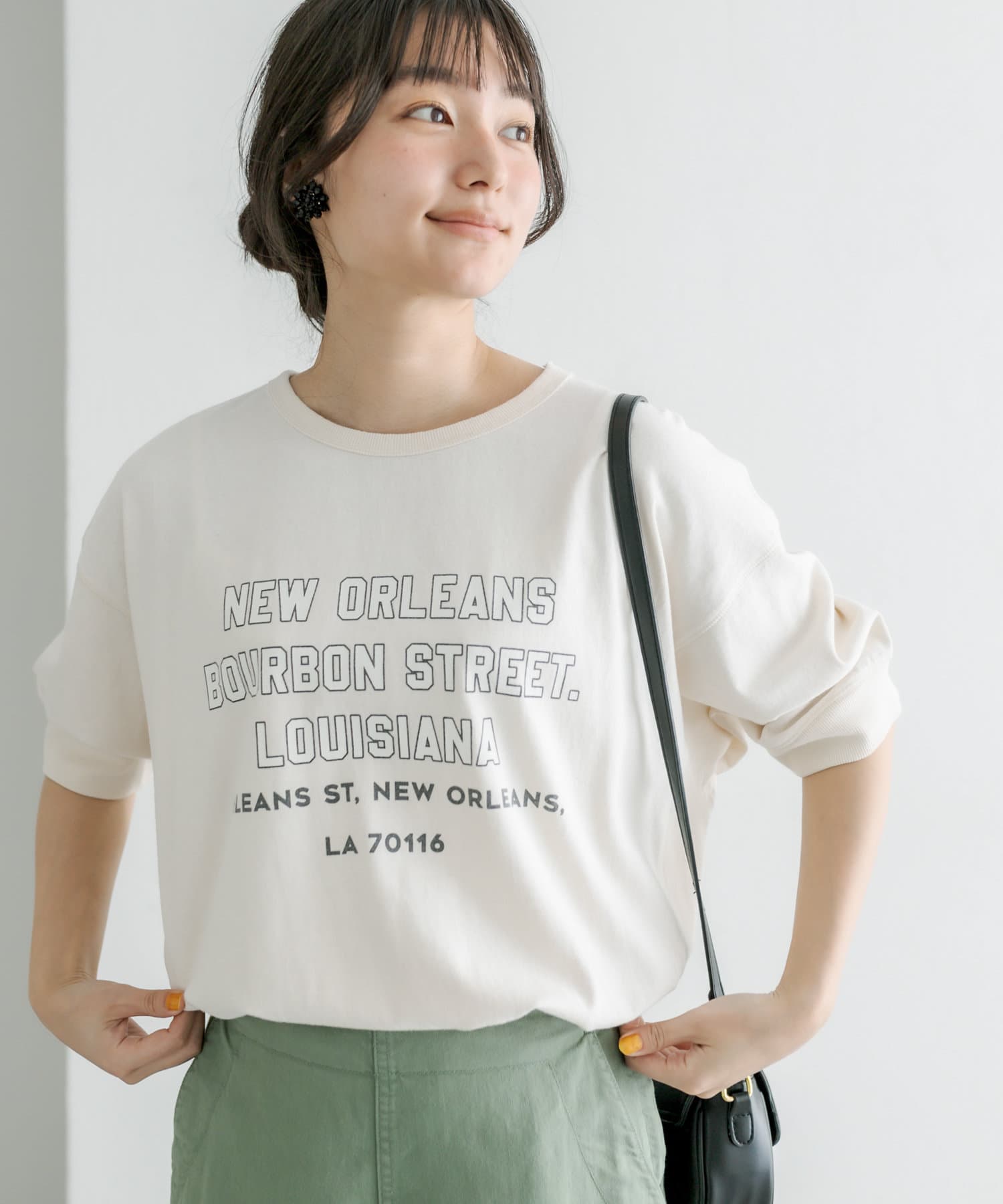 ロゴプリントビッグ Tシャツ | pual ce cin(ピュアルセシン)レディース 