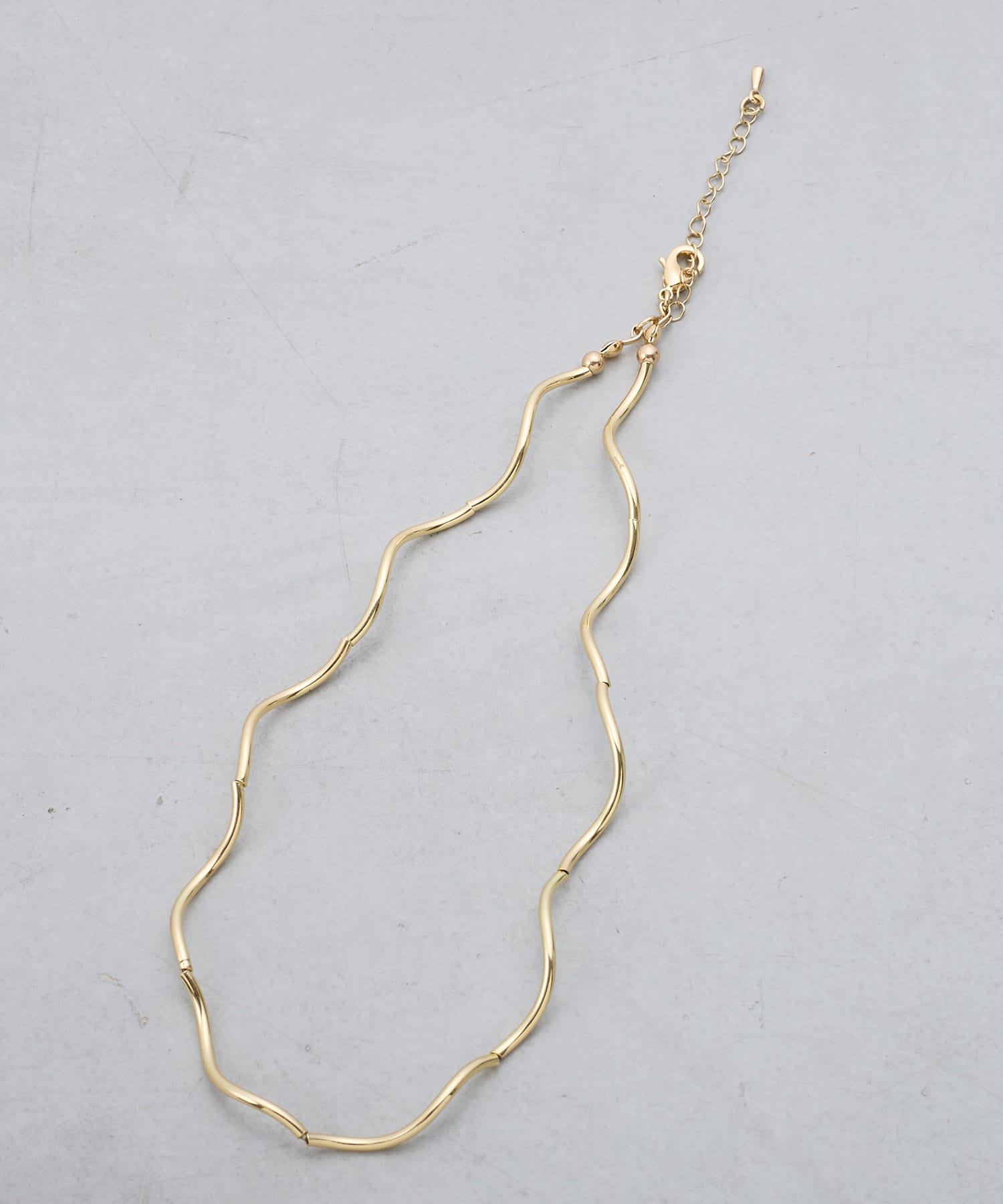 NICE CLAUP / OLIVE des OLIVE OUTLET(ナイスクラップ  / オリーブ デ オリーブ アウトレット) くねくねネックレス