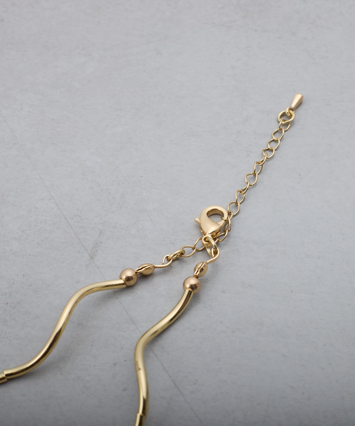 NICE CLAUP / OLIVE des OLIVE OUTLET(ナイスクラップ  / オリーブ デ オリーブ アウトレット) くねくねネックレス