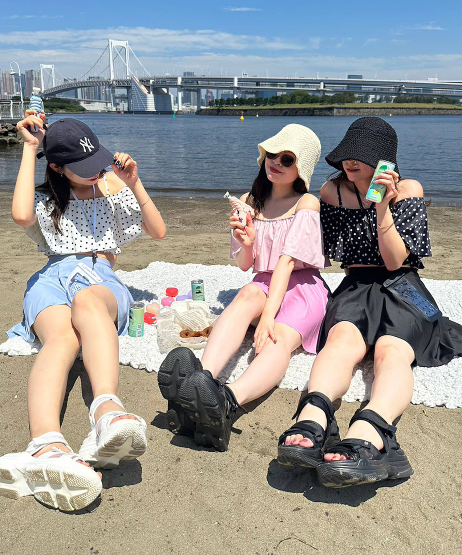 OLIVE des OLIVE(オリーブ デ オリーブ) 【WEB限定カラーあり】2wayフリルswimwear