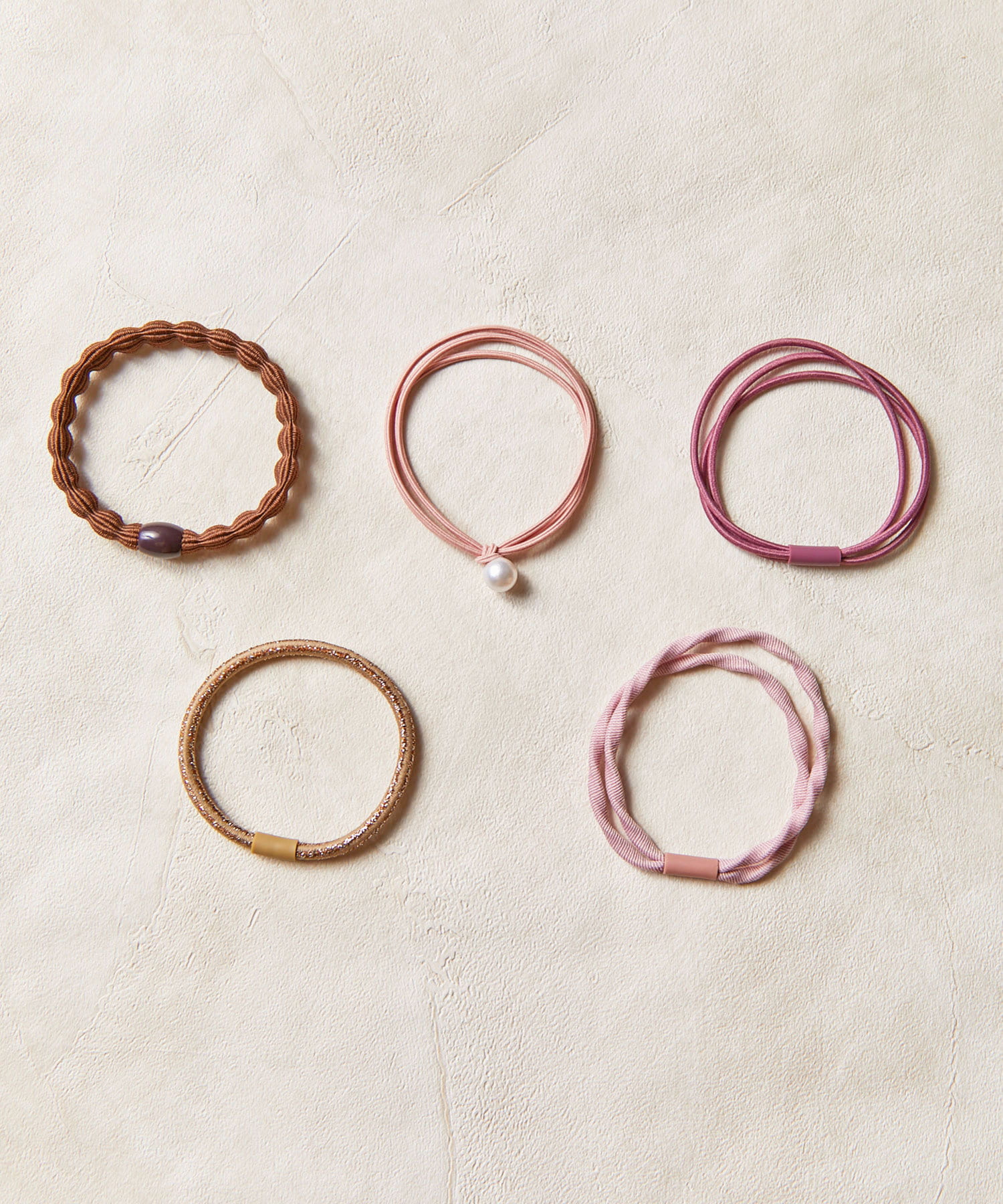 Lattice(ラティス) ヘアゴム＿５Ｐセット