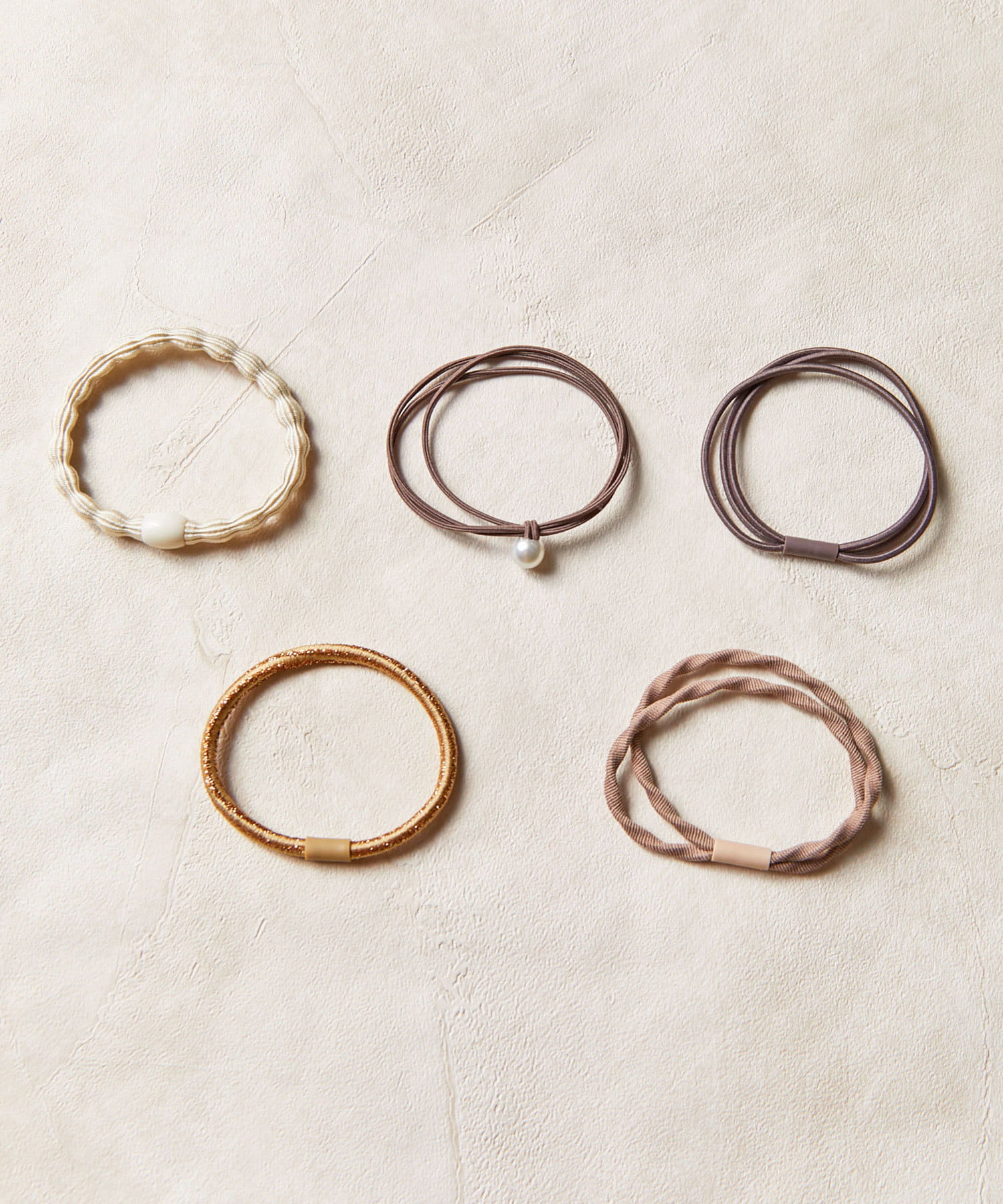 Lattice(ラティス) ヘアゴム＿５Ｐセット