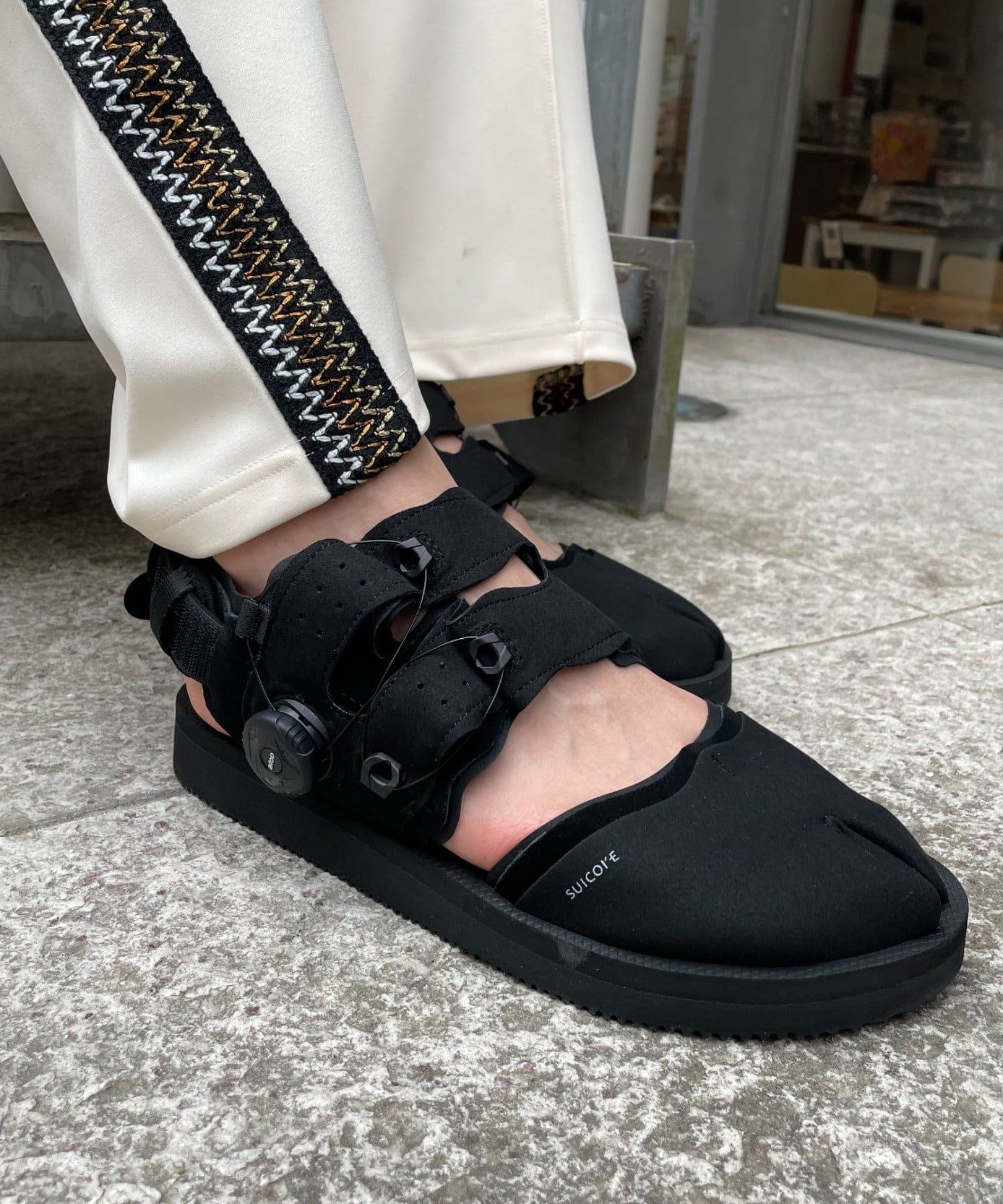 メール便無料】 エコレザー SUICOKE 2022 tabi 22SS HAKU-AB