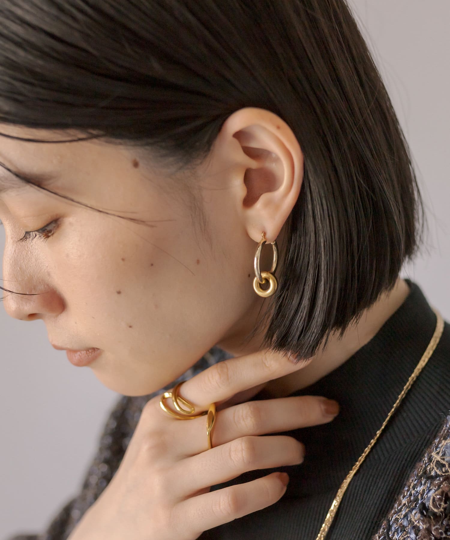 Laura Lombardi】ISOLA EARRINGS | RIVE DROITE(リヴドロワ)レディース