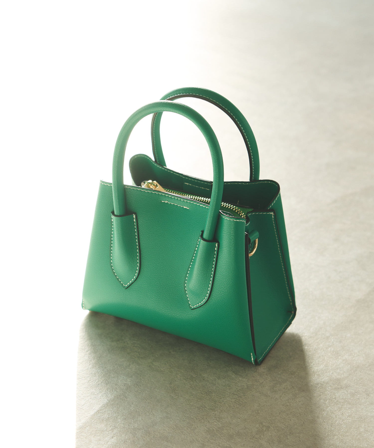 un dix cors(アンディコール) ダブルハンドルミニショルダーバッグ