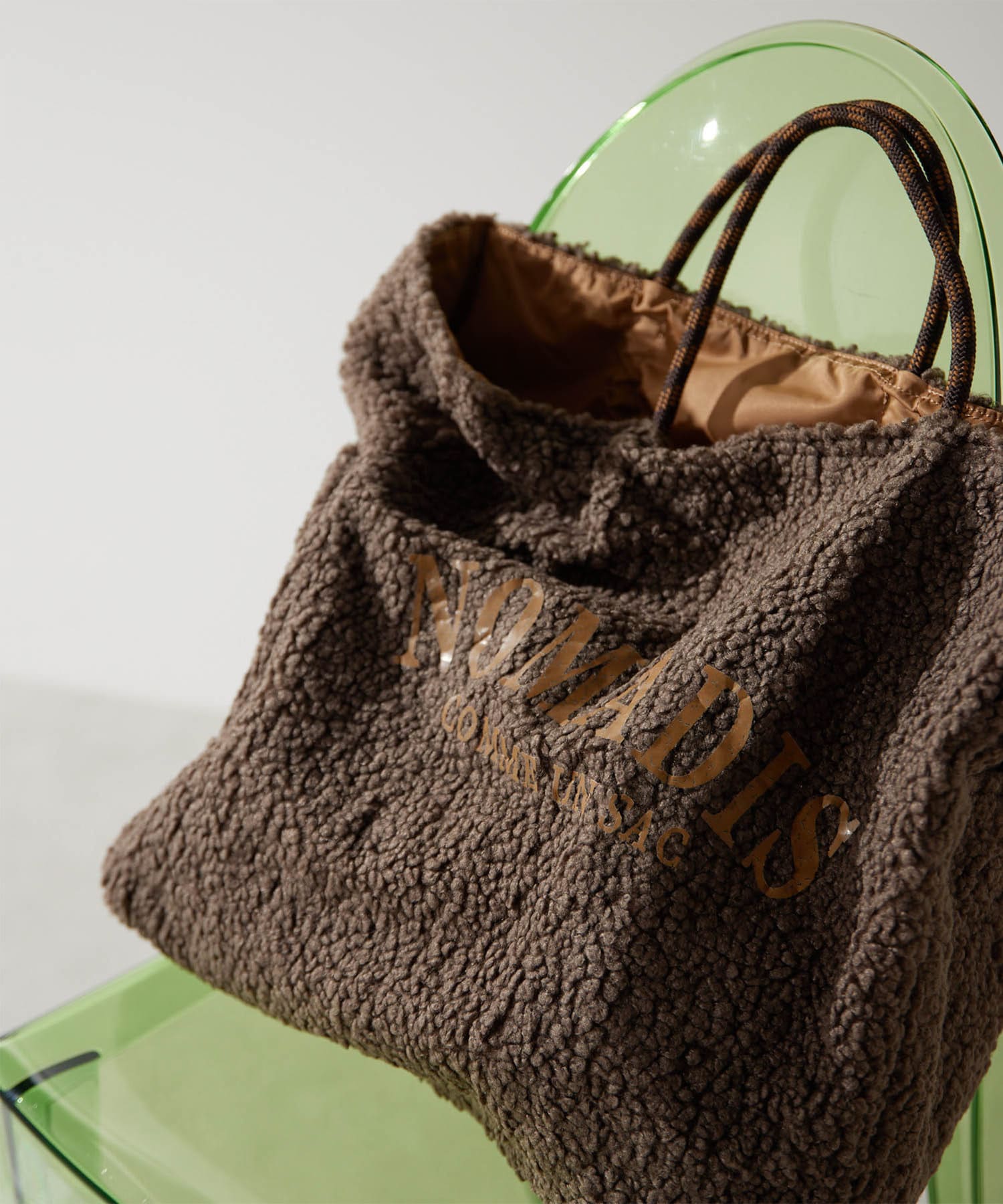 NOMADIS ノマディス ボアトートバッグ ビッグトート SAC BOA