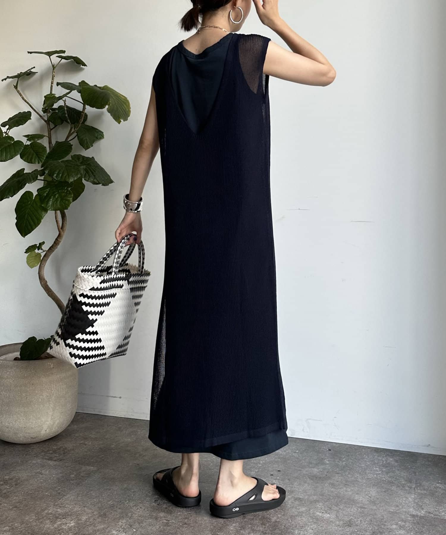 La boutique BonBon レイヤードヘムアメスリワンピース（【La