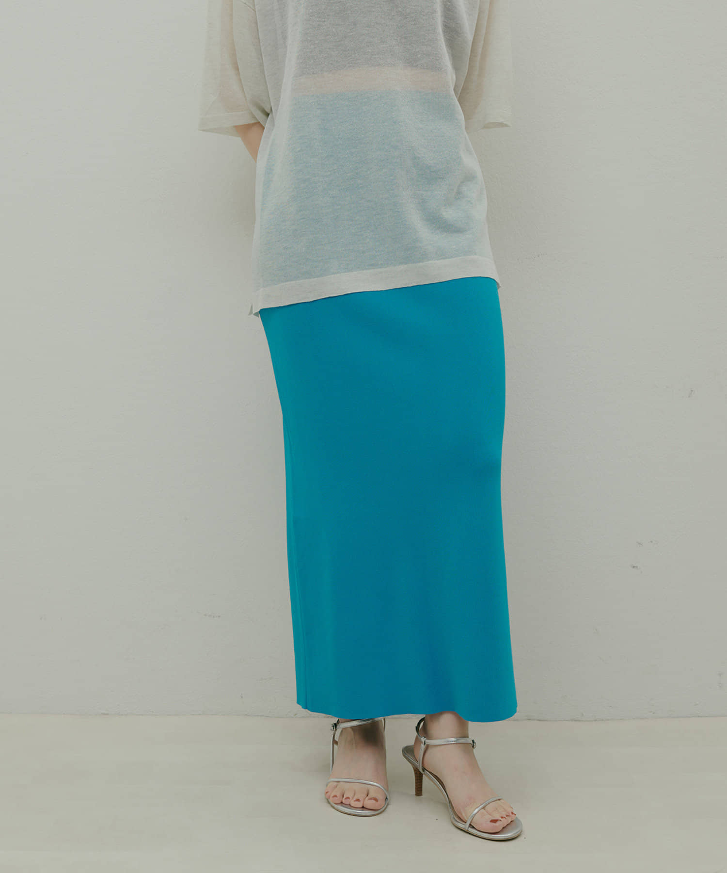 natural couture(ナチュラルクチュール) 【LARUTA】Iラインスカート