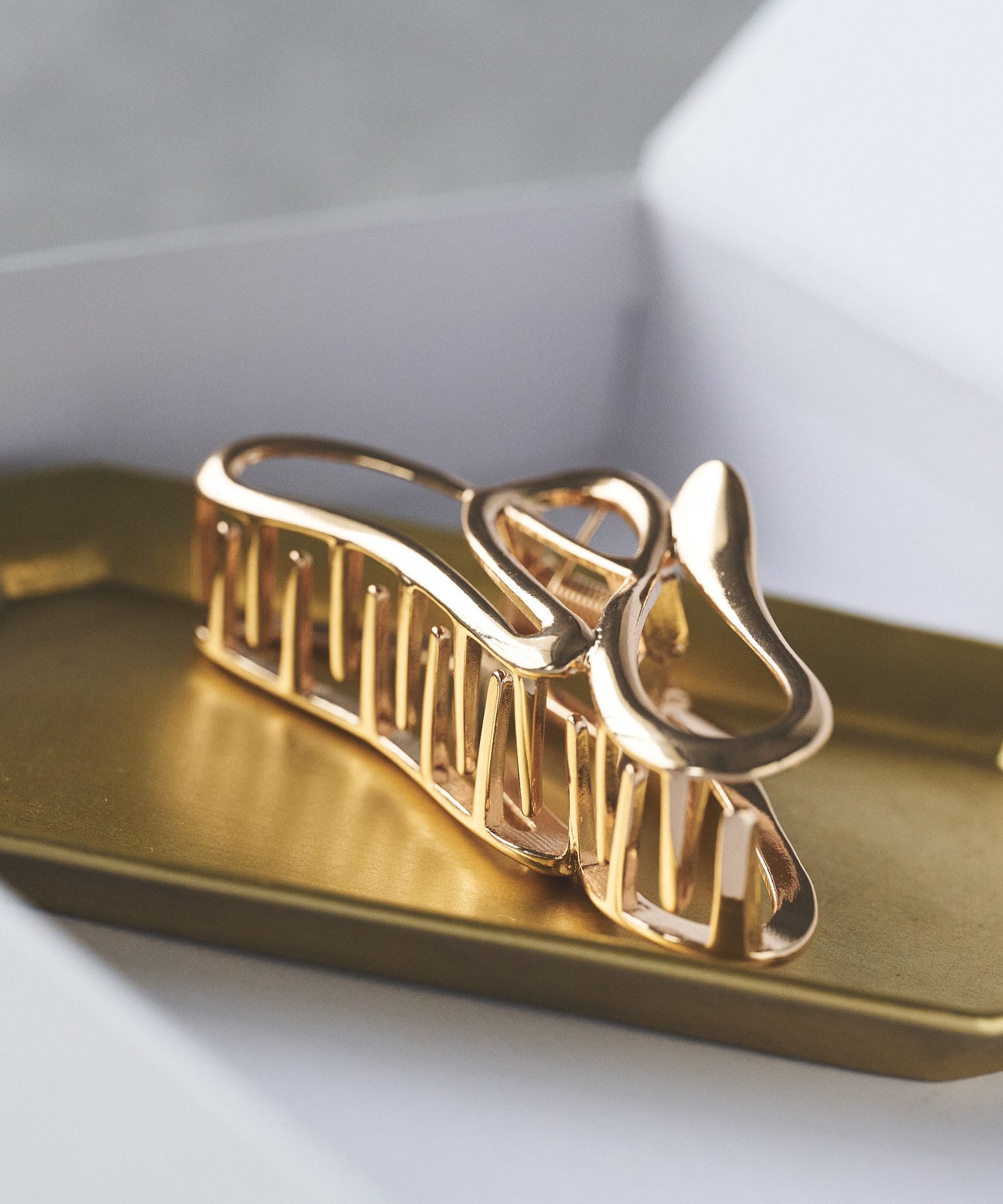 un dix cors(アンディコール) GOLDY/タングルラインバンスクリップ