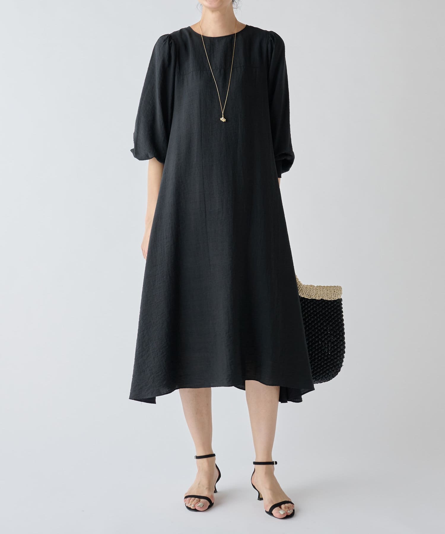 美品】ビアズリー LIVETART Tワンピース 黒 BEARDSLEY(ビアズリー