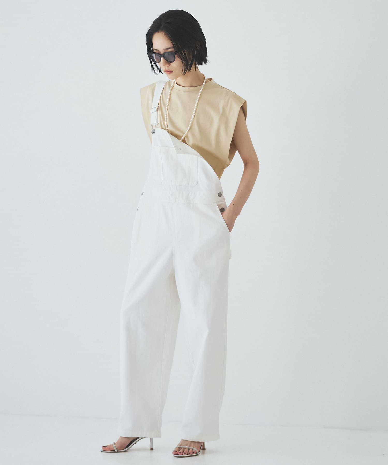 シルケットノースリーブTee【オンラインストア限定商品