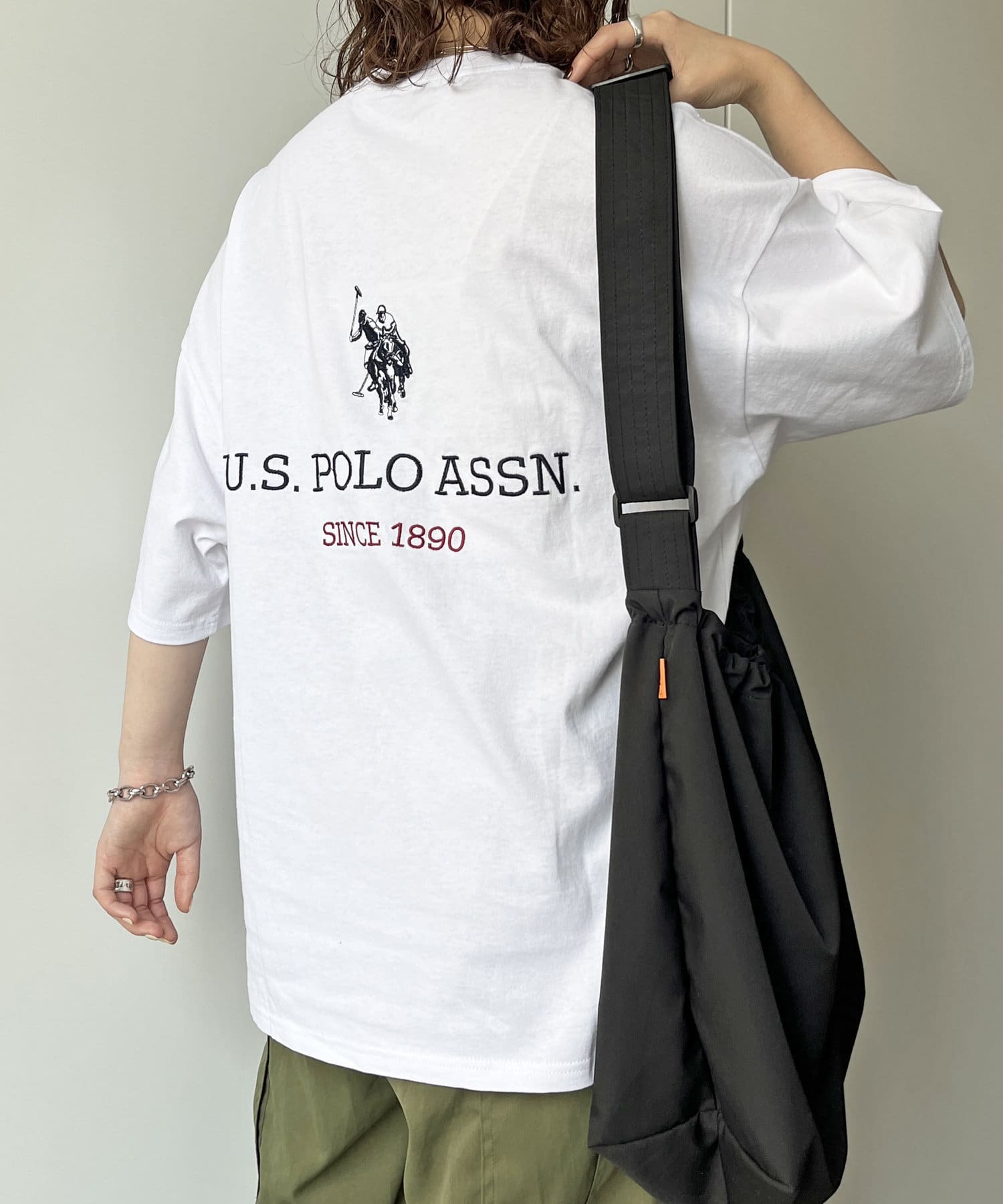 U.S. POLO ASSN.】バック刺繍T | CPCM(シーピーシーエム)レディース