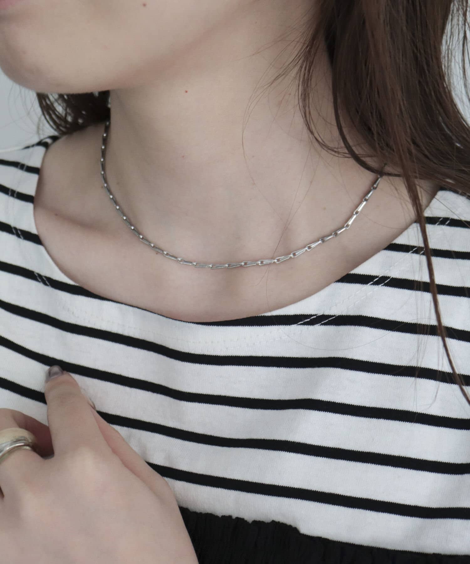 FREDY & GLOSTER(フレディ アンド グロスター) フラットチェーンネックレス