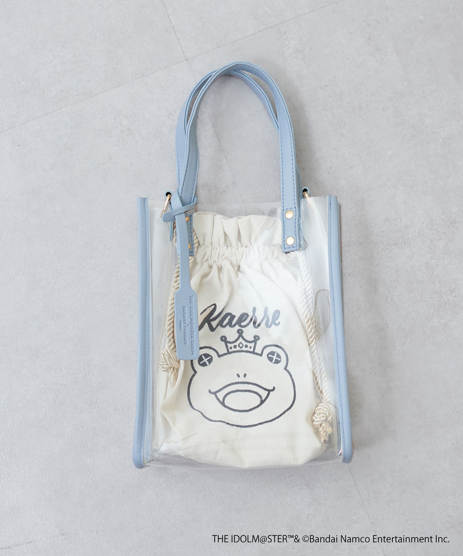 アイドルマスター SideM コラボ】 刺繍巾着付きクリアBAG