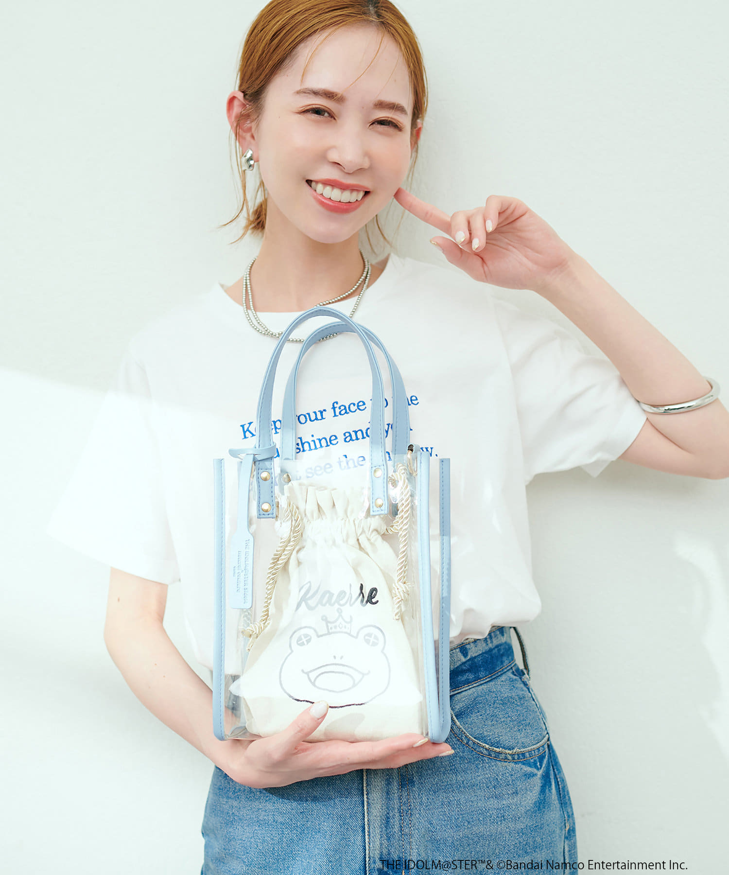Vaundy HEADSHOT クリアバッグ かばん 巾着 商品詳細ページ | Vaundy ONLINE STORE | Clear Tote Bag “HEADSHOT”