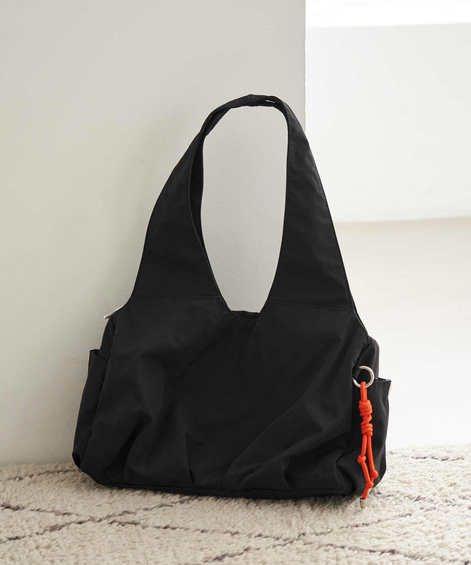 kastane ノベルティ カラビナ付きレザートートBAG シール - トートバッグ