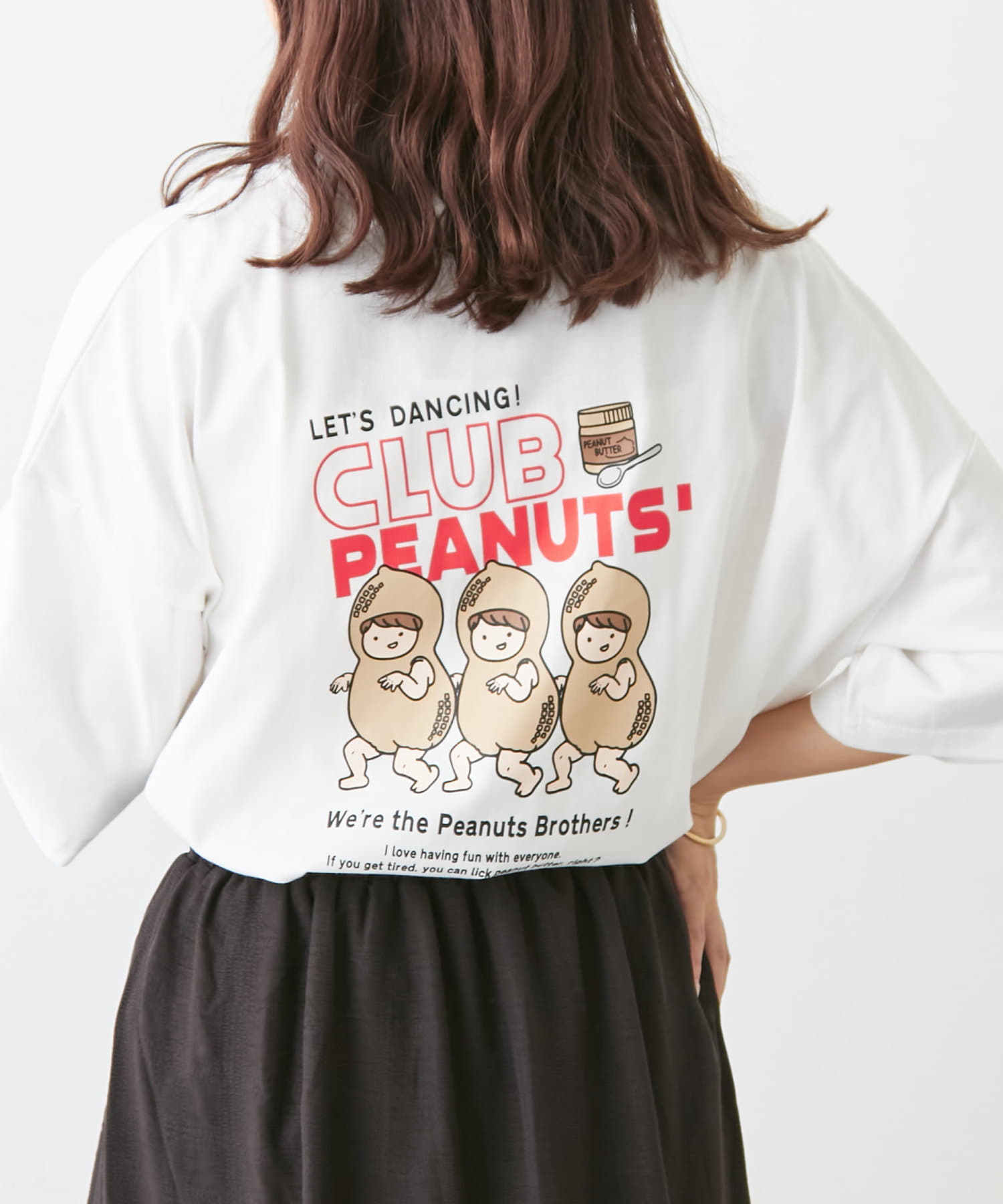 ピーナッツロゴTシャツ | NICE CLAUP / OLIVE des OLIVE OUTLET(ナイ