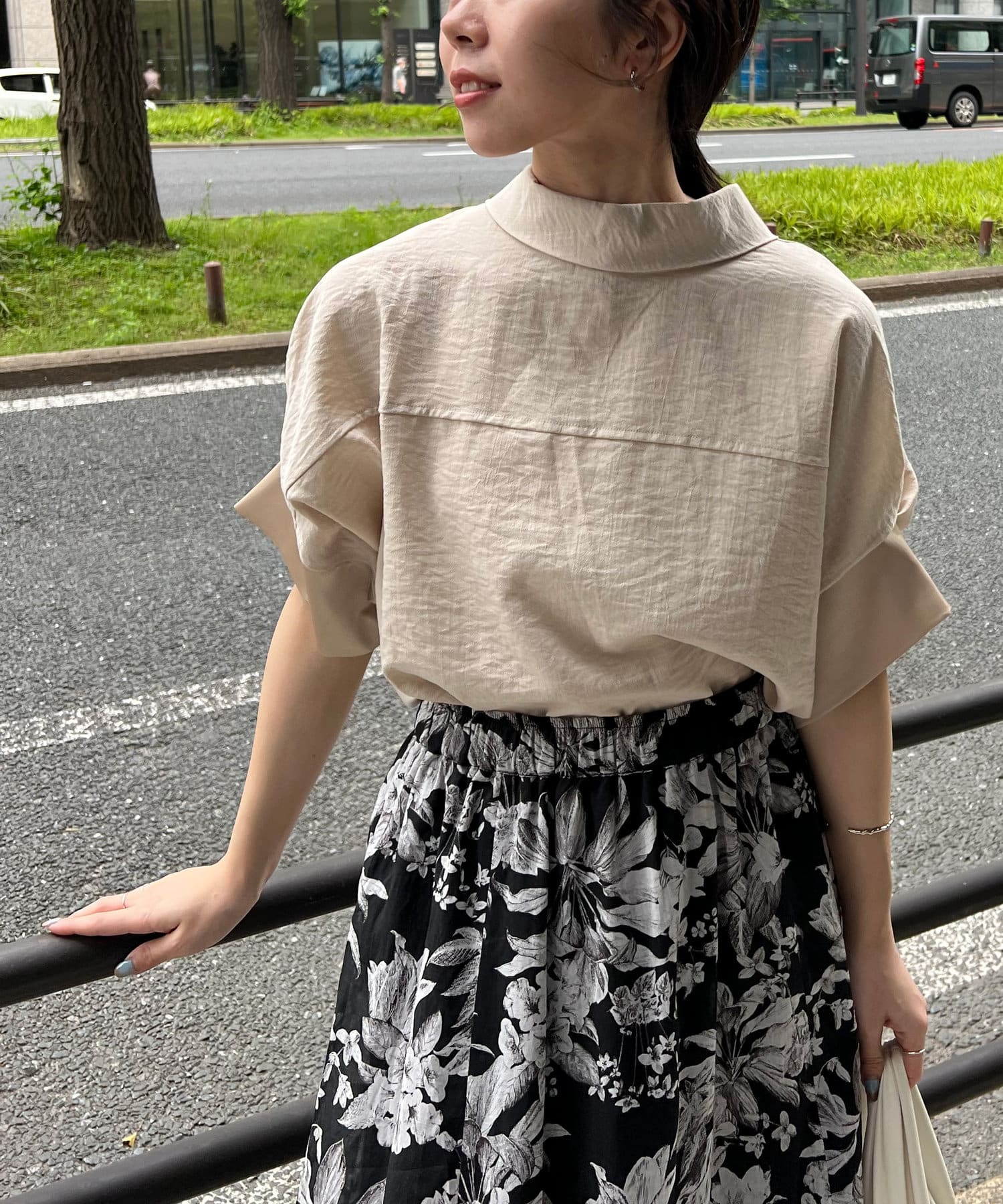 PESERICO プレセリコ レディース シャツ トップス Silk Blend Shell