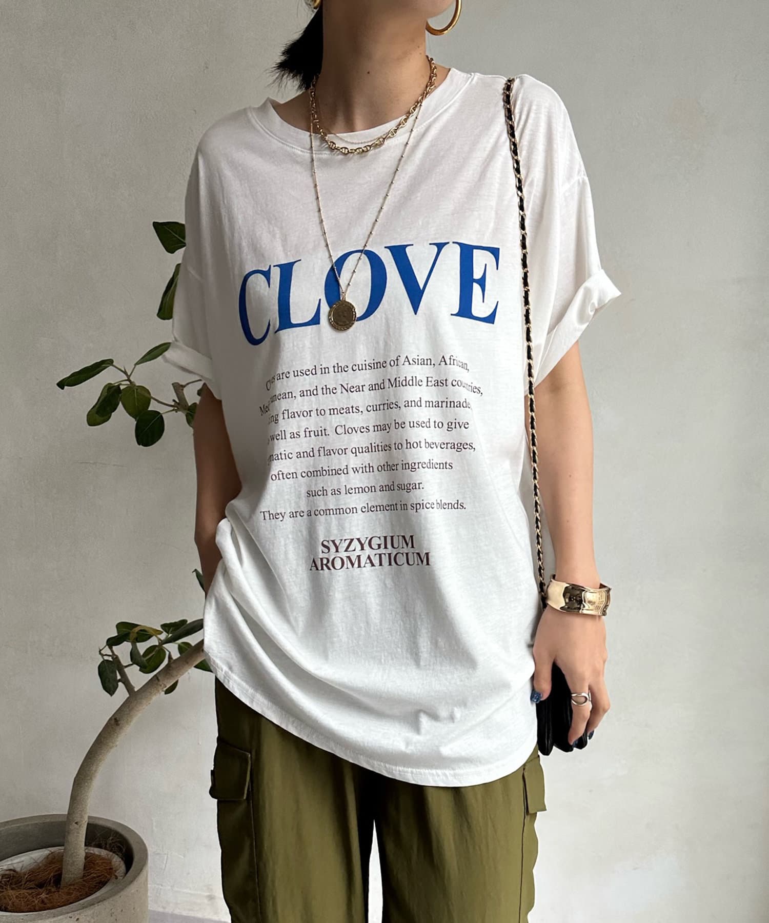 CLOVE前後2WAY TEE | DOUDOU(ドゥドゥ)レディース | PAL CLOSET(パル