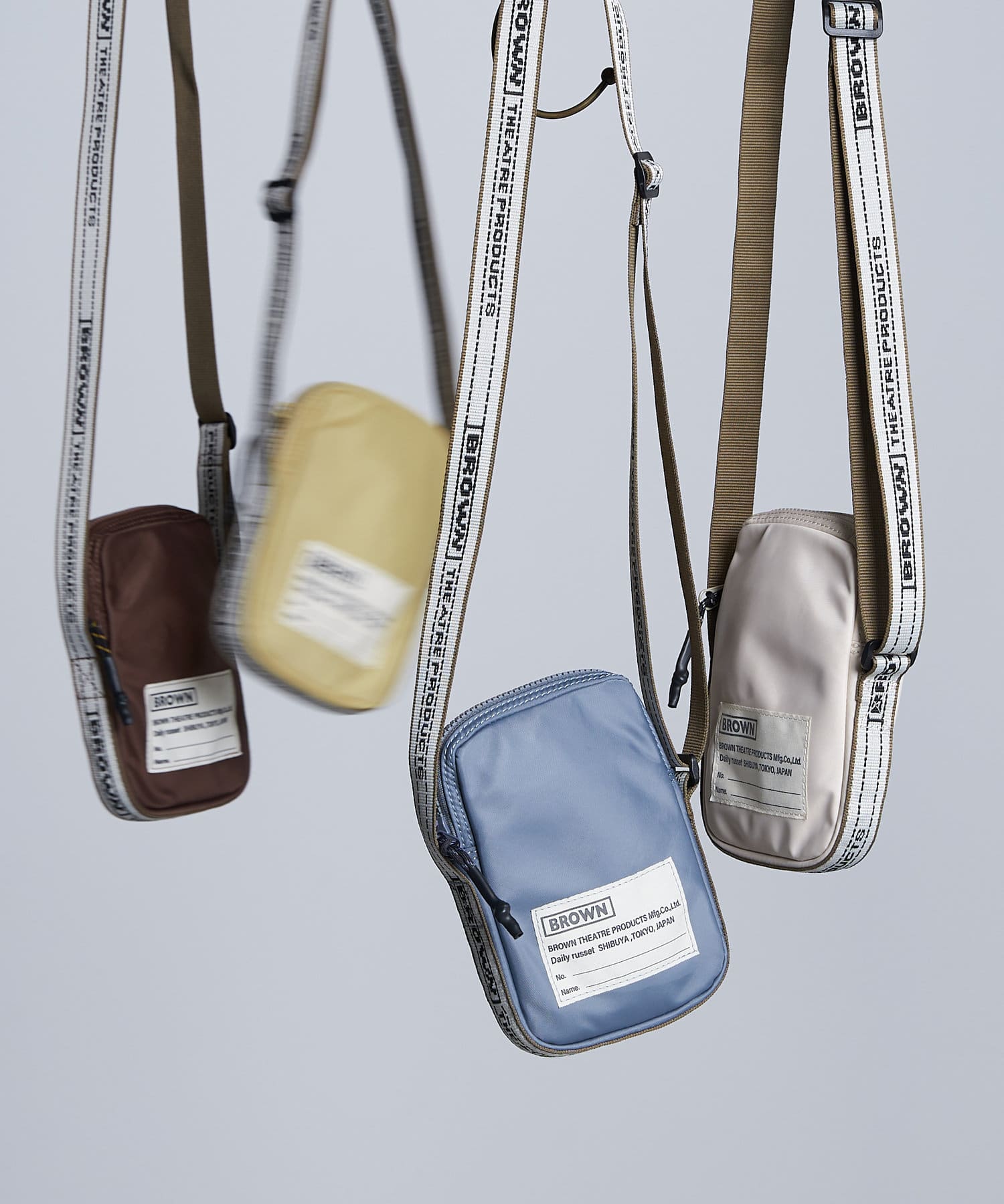 ≪ノベルティフェア対象≫【BROWN THEATRE PRODUCTS別注】ナイロンスマホショルダー Daily russet(デイリー  ラシット)レディース PAL CLOSET(パルクローゼット) パルグループ公式ファッション通販サイト