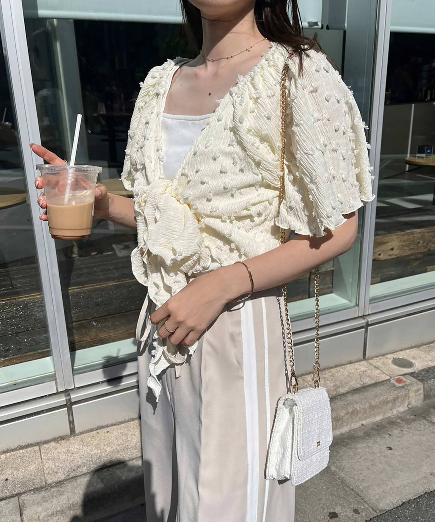 ライン入りパンツ one after another NICE CLAUP(ワンアフターアナザー ナイスクラップ)レディース PAL  CLOSET(パルクローゼット) パルグループ公式ファッション通販サイト