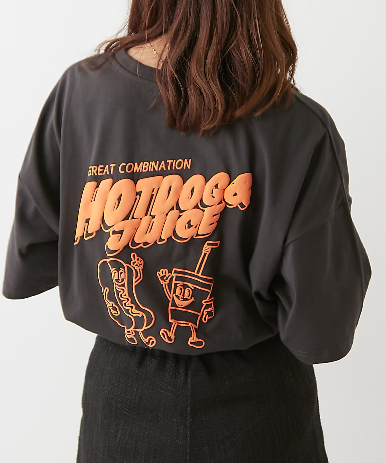 HOTDOG 発泡プリントTシャツ | NICE CLAUP OUTLET(ナイスクラップ