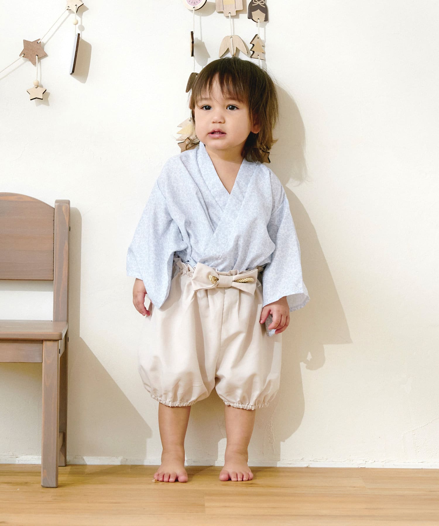 handmade baby HAKAMA 80-90cm