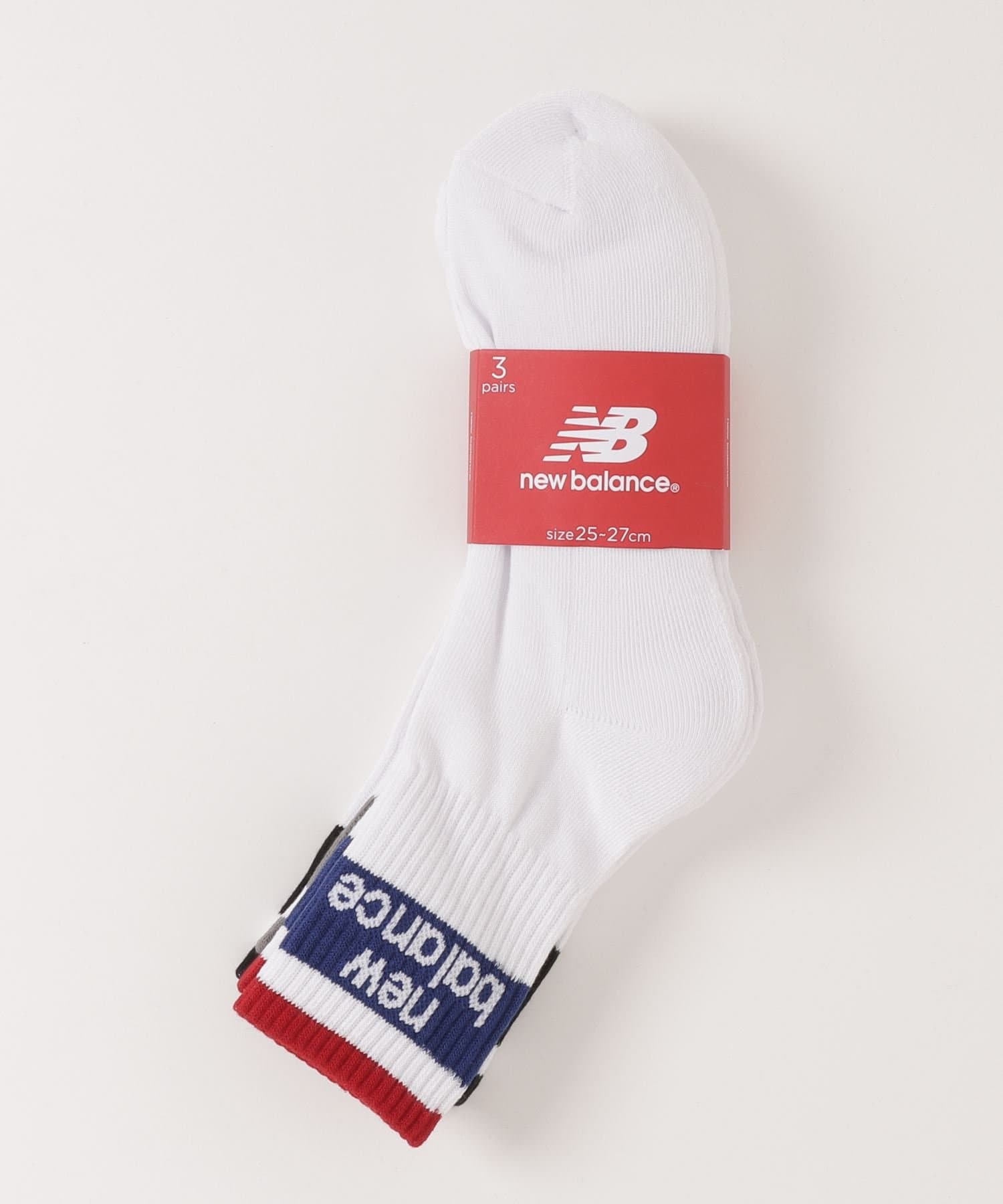 FREDY & GLOSTER(フレディ アンド グロスター) 【New Balance/ニューバランス】ライン3Pソックス