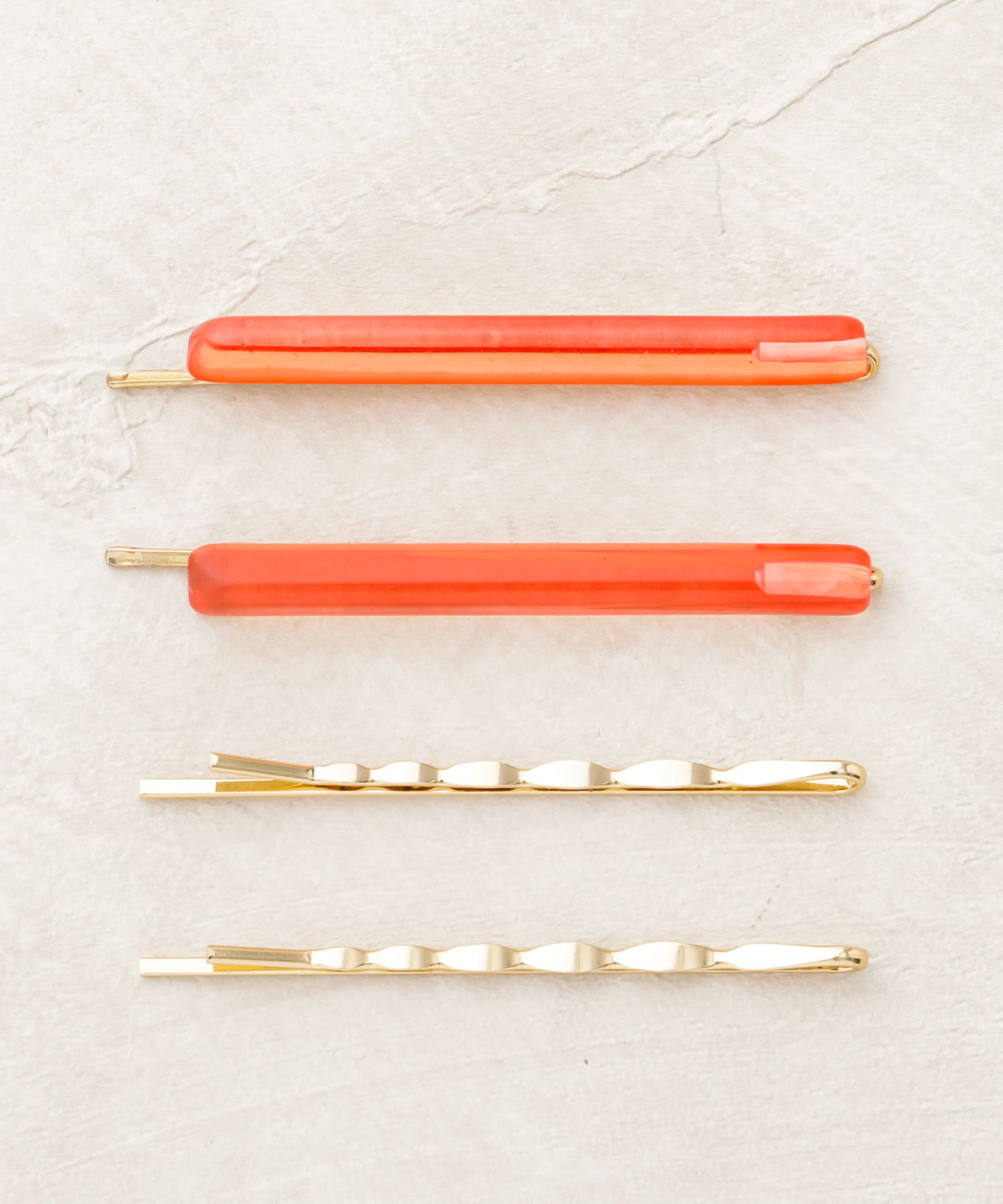 Lattice(ラティス) クリアヘアピンセット(4P)