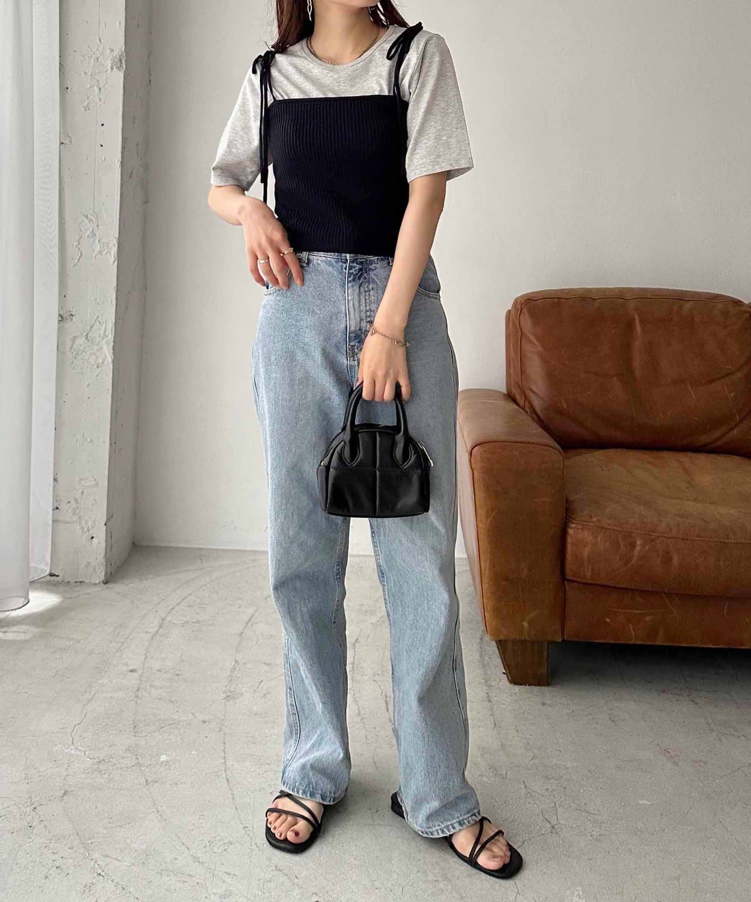 SET ITEM】ビスチェ×Tシャツ《WEB限定カラーあり》 | Discoat(ディス 