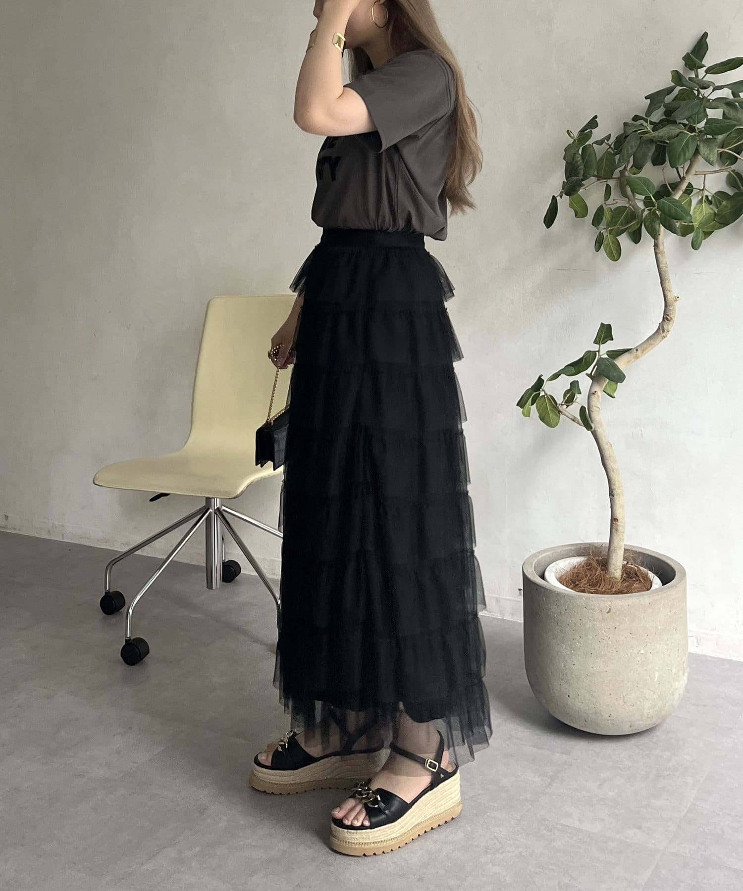 prose verse(プロズヴェール) フロッキーロゴTシャツ