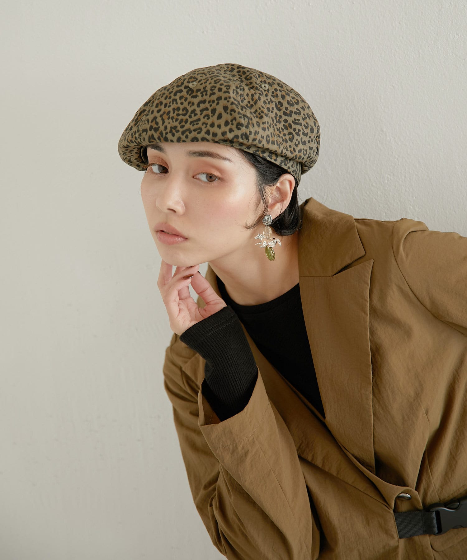 ear PAPILLONNER(イア パピヨネ) キャップベレー帽【SUM1 STYLE(スミスタイル)】