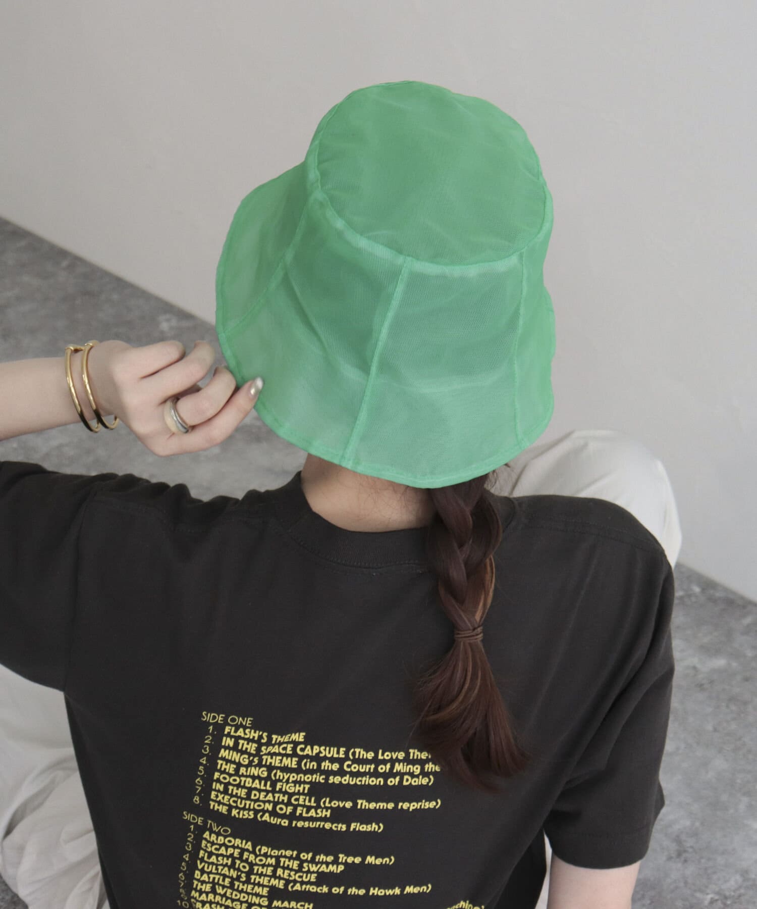 FREDY & GLOSTER(フレディ アンド グロスター) シアーチューリップバケットハット