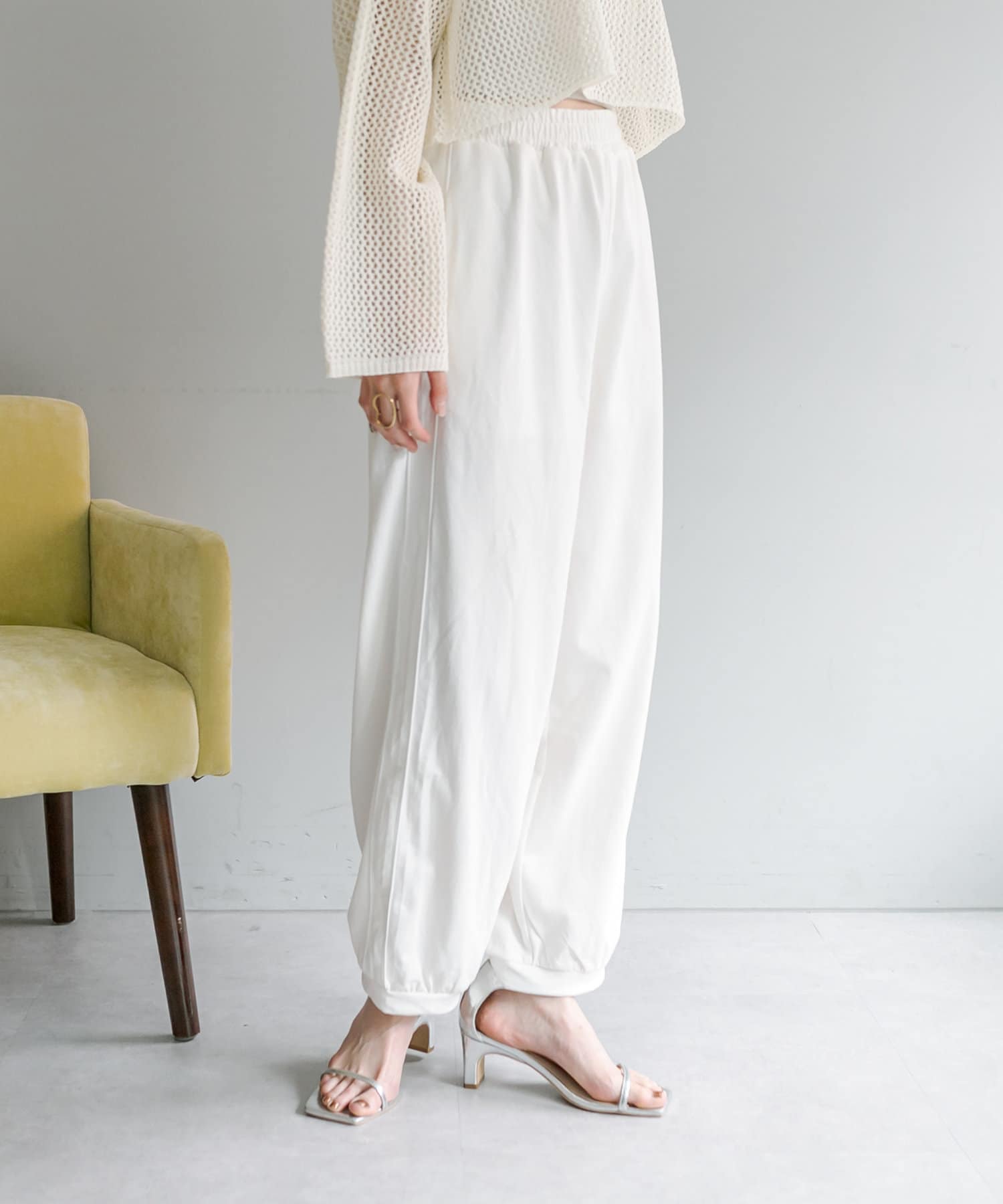 OUTLET(アウトレット) 【mystic】イージースポーティパンツ